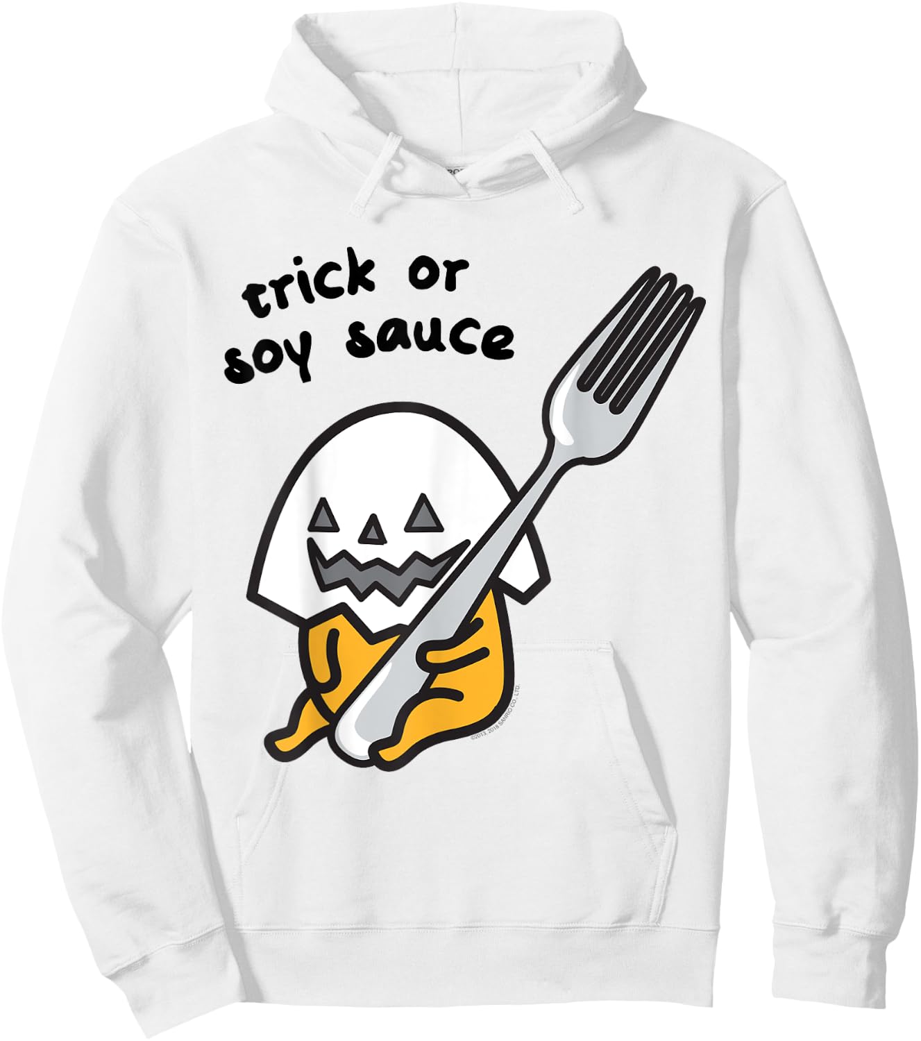 Gudetama Trick or Treat Halloween Shirt Hoodie - Hoodie | White