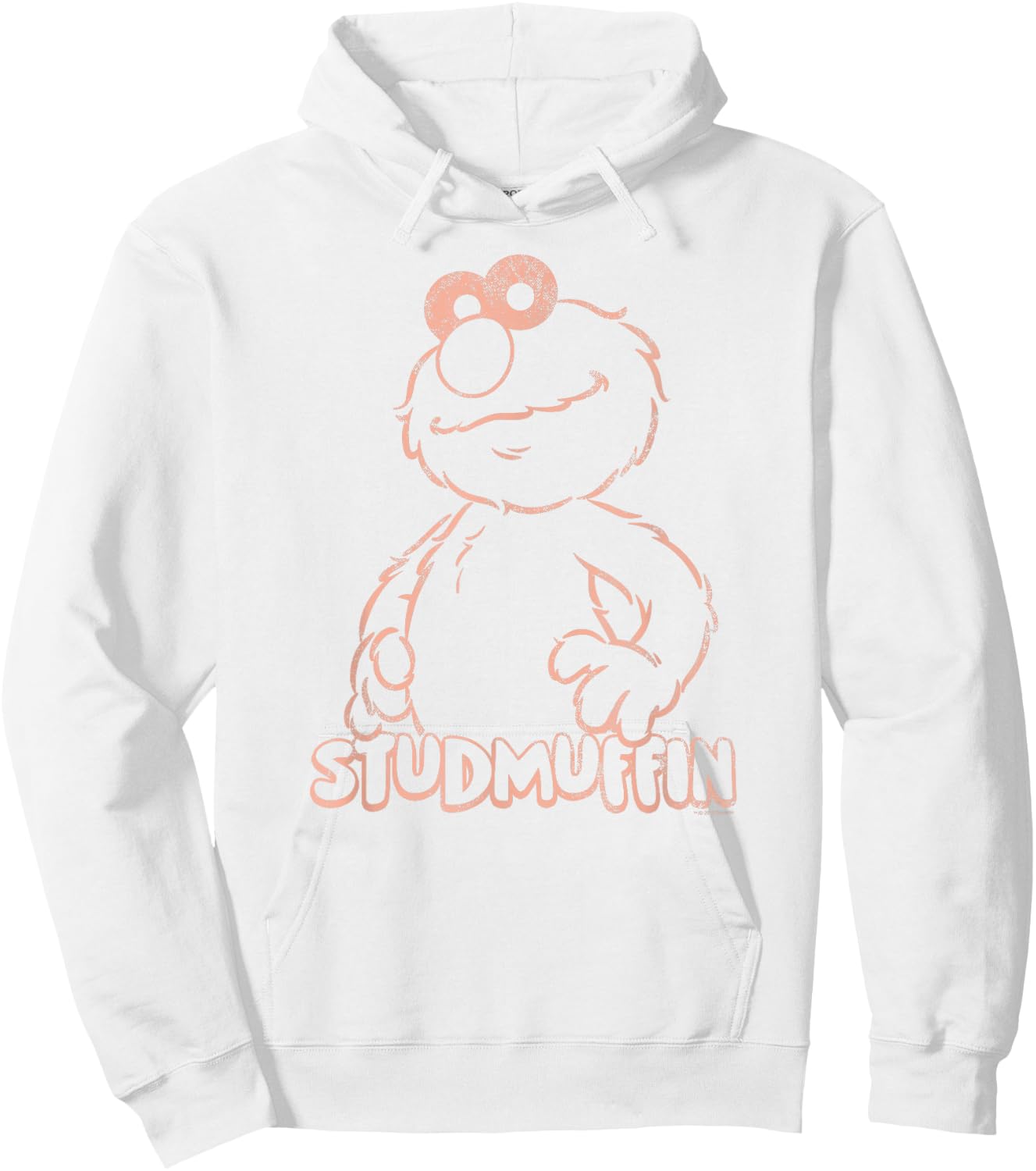 Sesame Street Elmo Studmuffin Hoodie - Hoodie | White