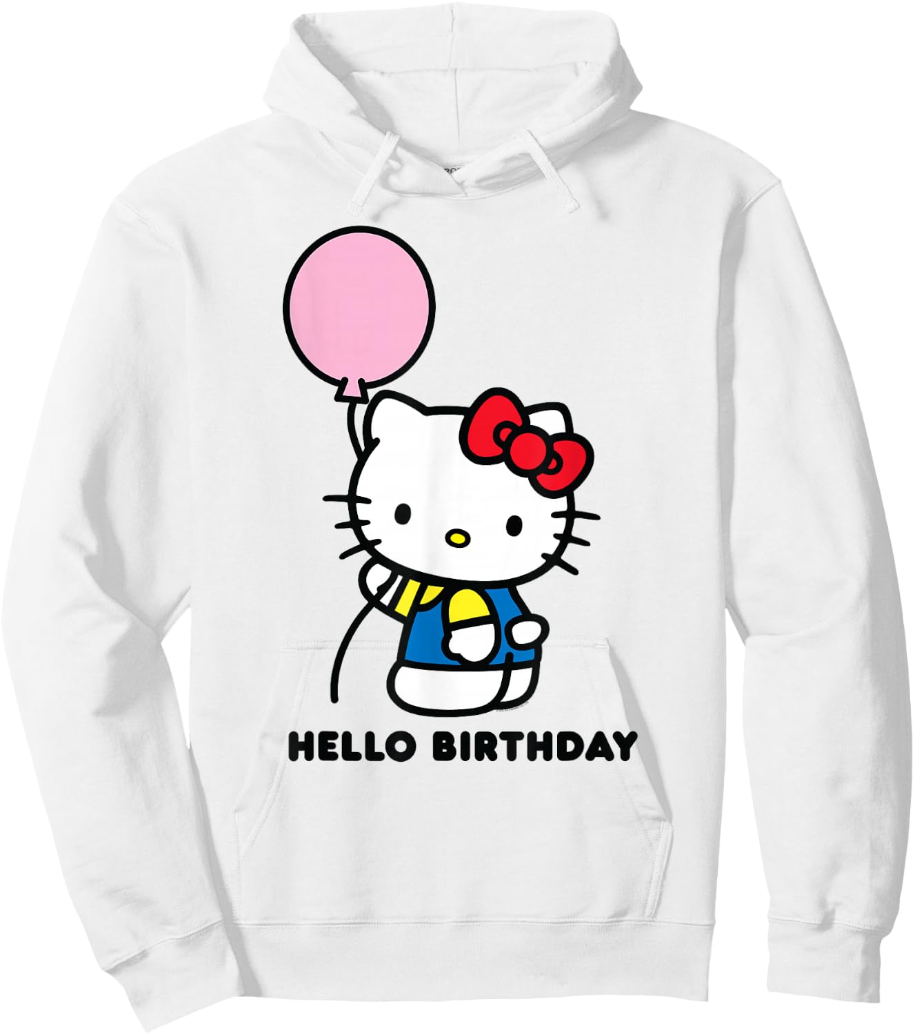 Hello Kitty Hello Birthday Hoodie - Hoodie | White