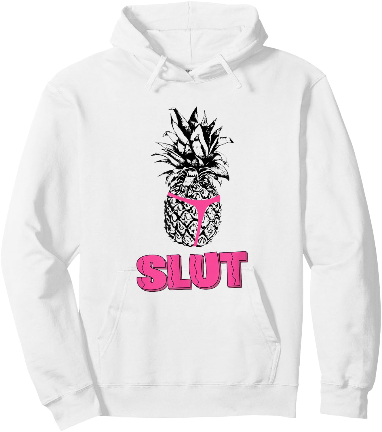 Pineapple Bikini Fine Brooklyn Nice Meme Shirt Hoodie - Hoodie | White