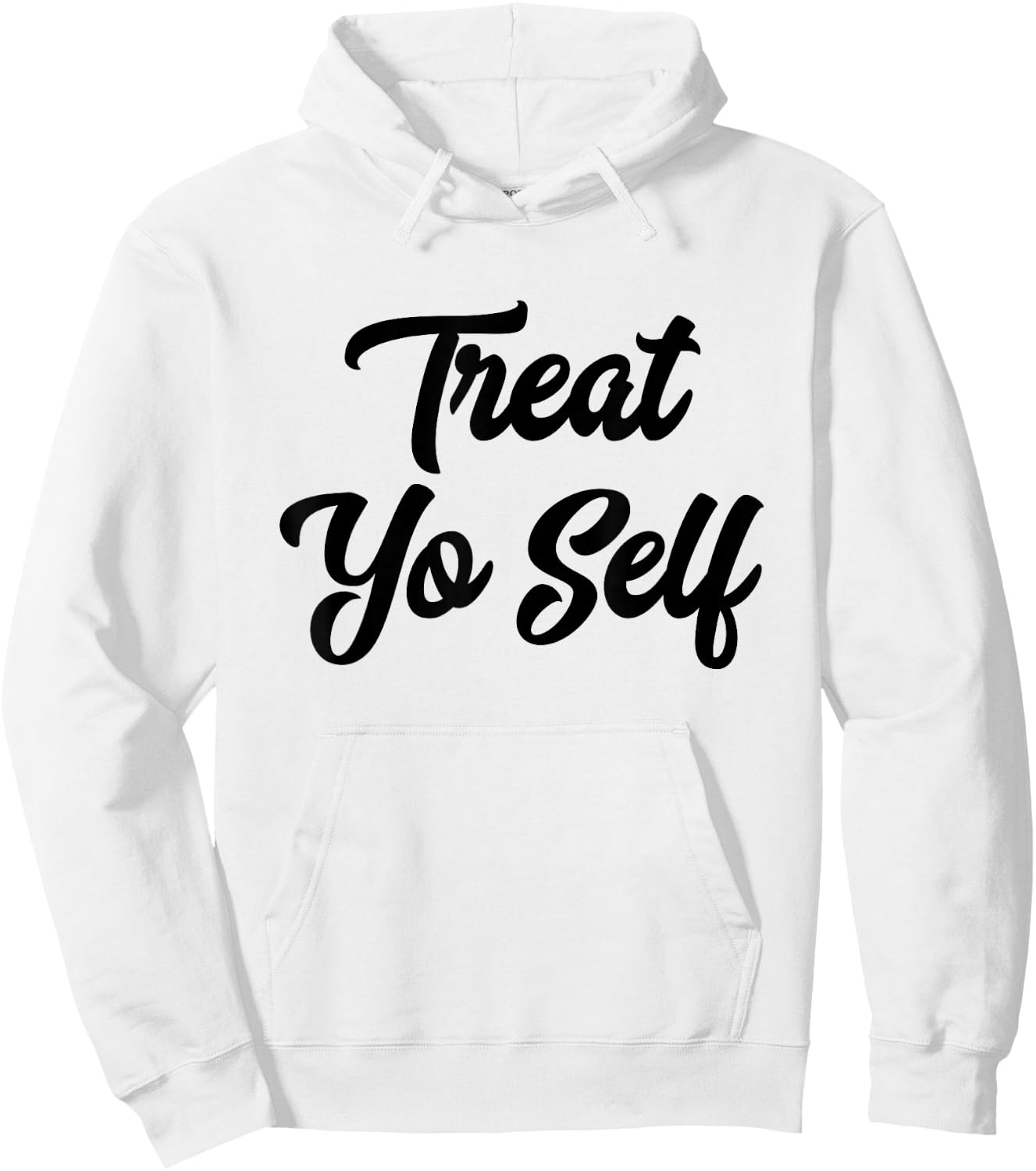 Treat Yo Self Gift Hoodie - Hoodie | White