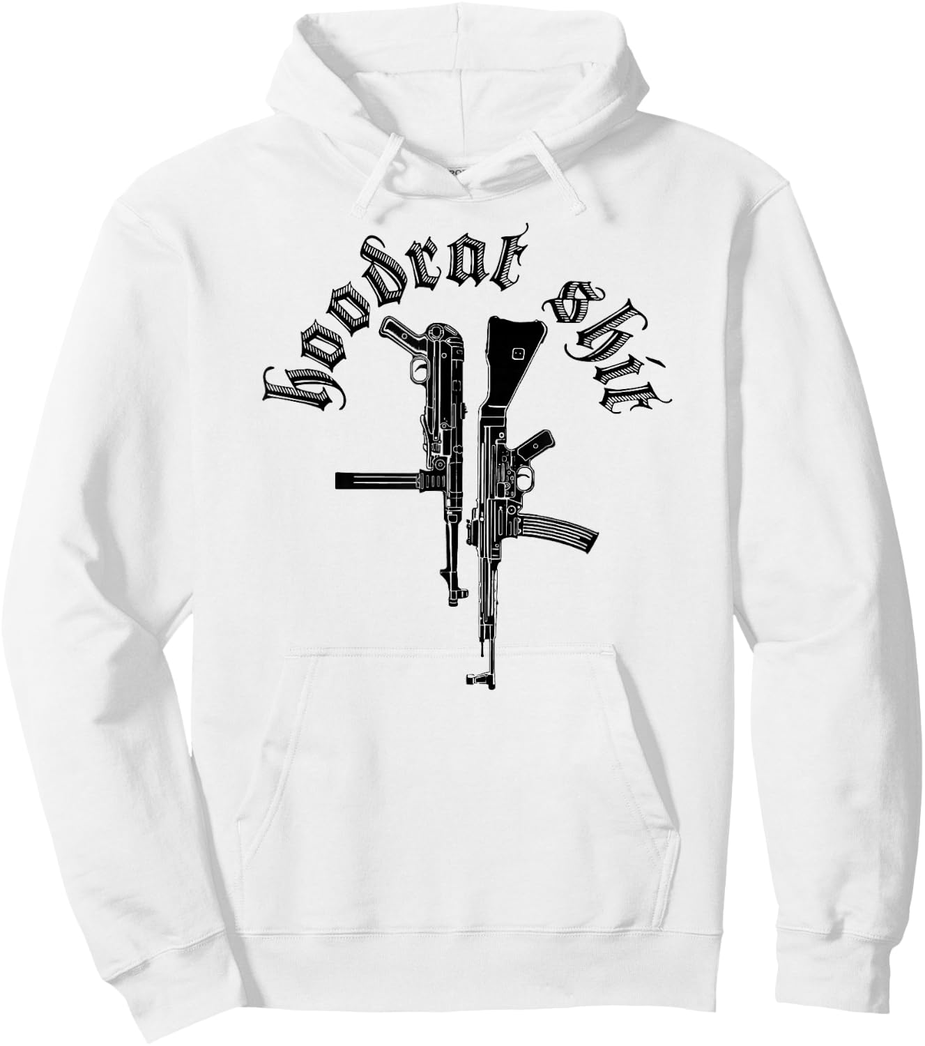 Hoodrat Shit MP40 Maschinenpistole StG 44 Sturmgewehr Hoodie - Hoodie | White