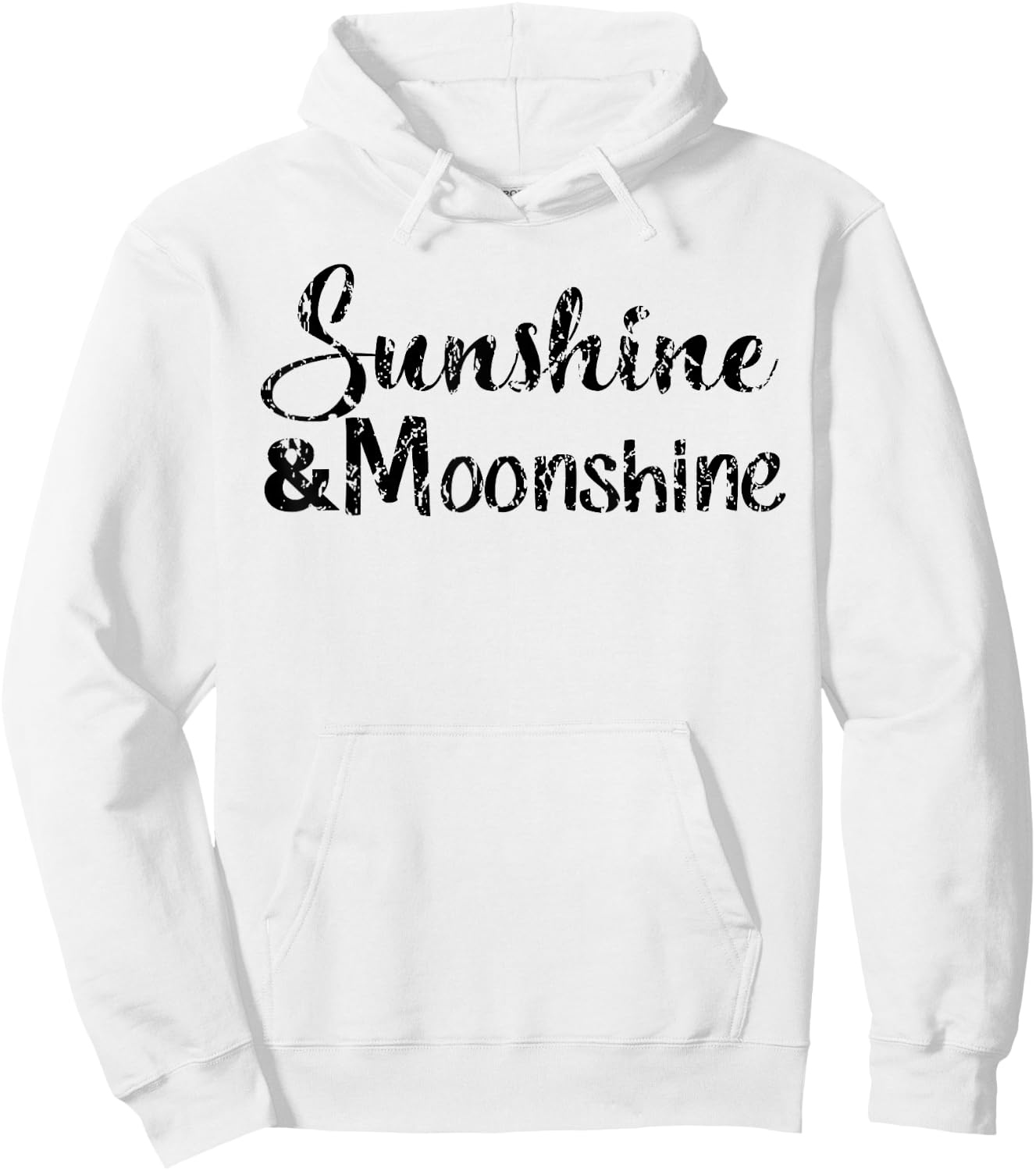 Sunshine and Moonshine Hoodie - Hoodie | White