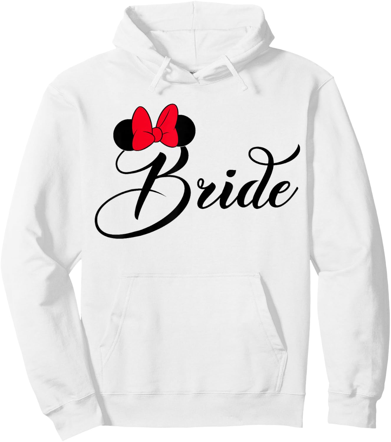 Disney - Bridal Minnie Bride Bow Hoodie - Hoodie | White