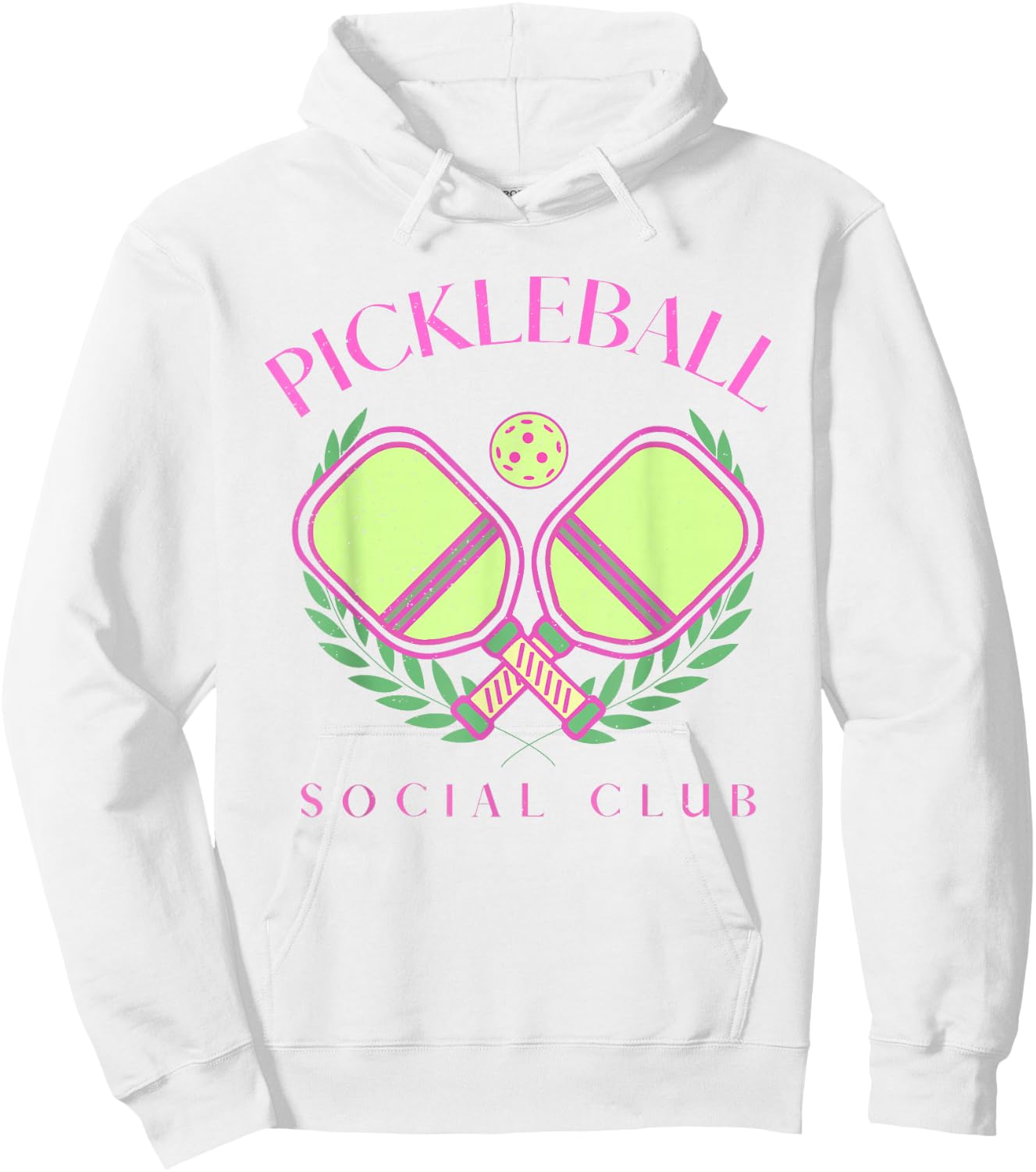Coquette Pickleball Club Funny Pickleball Player Women Girls Hoodie - Hoodie | White