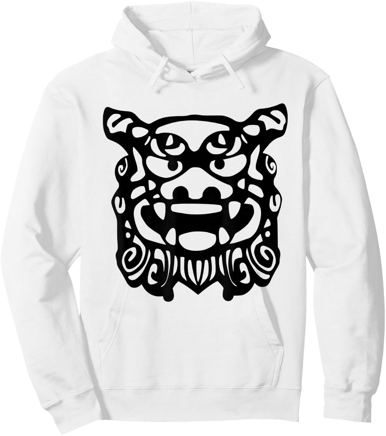 Shisa Japanese Guardian Lion Japan Hoodie - Hoodie | White