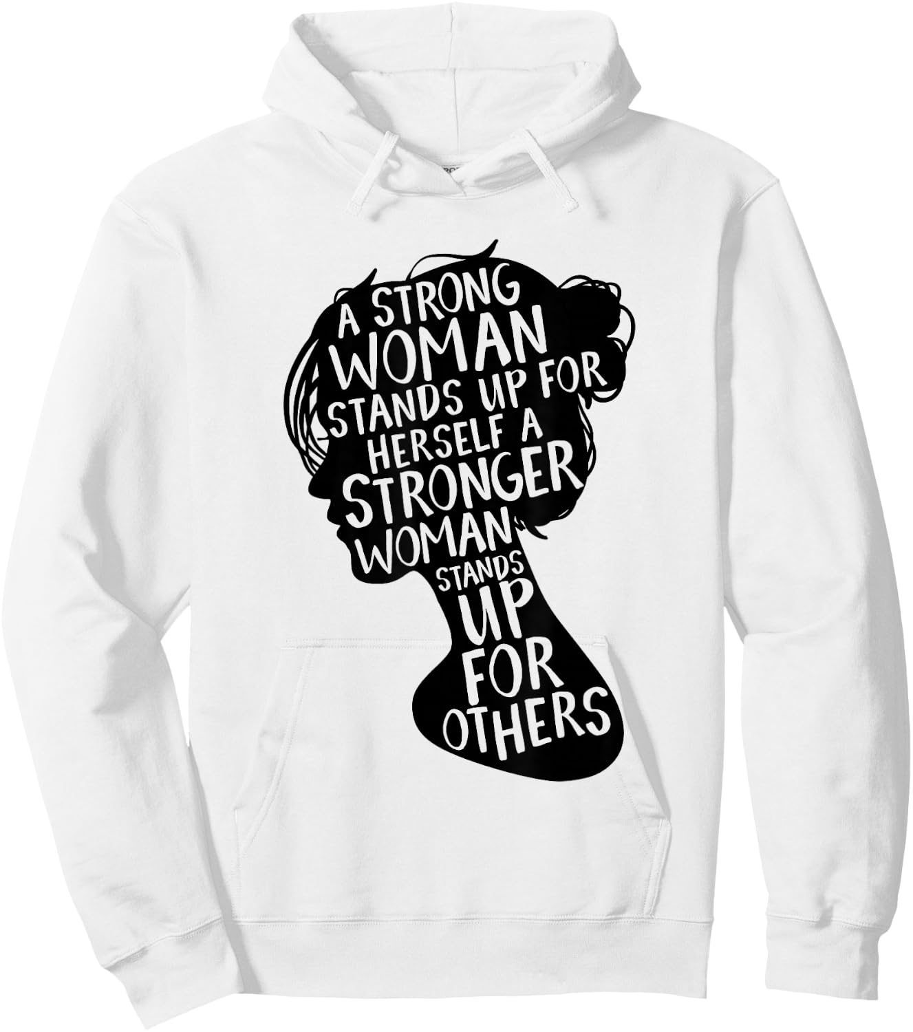 Feminist Empowerment Rights Social Justice March Hoodie - Hoodie | White