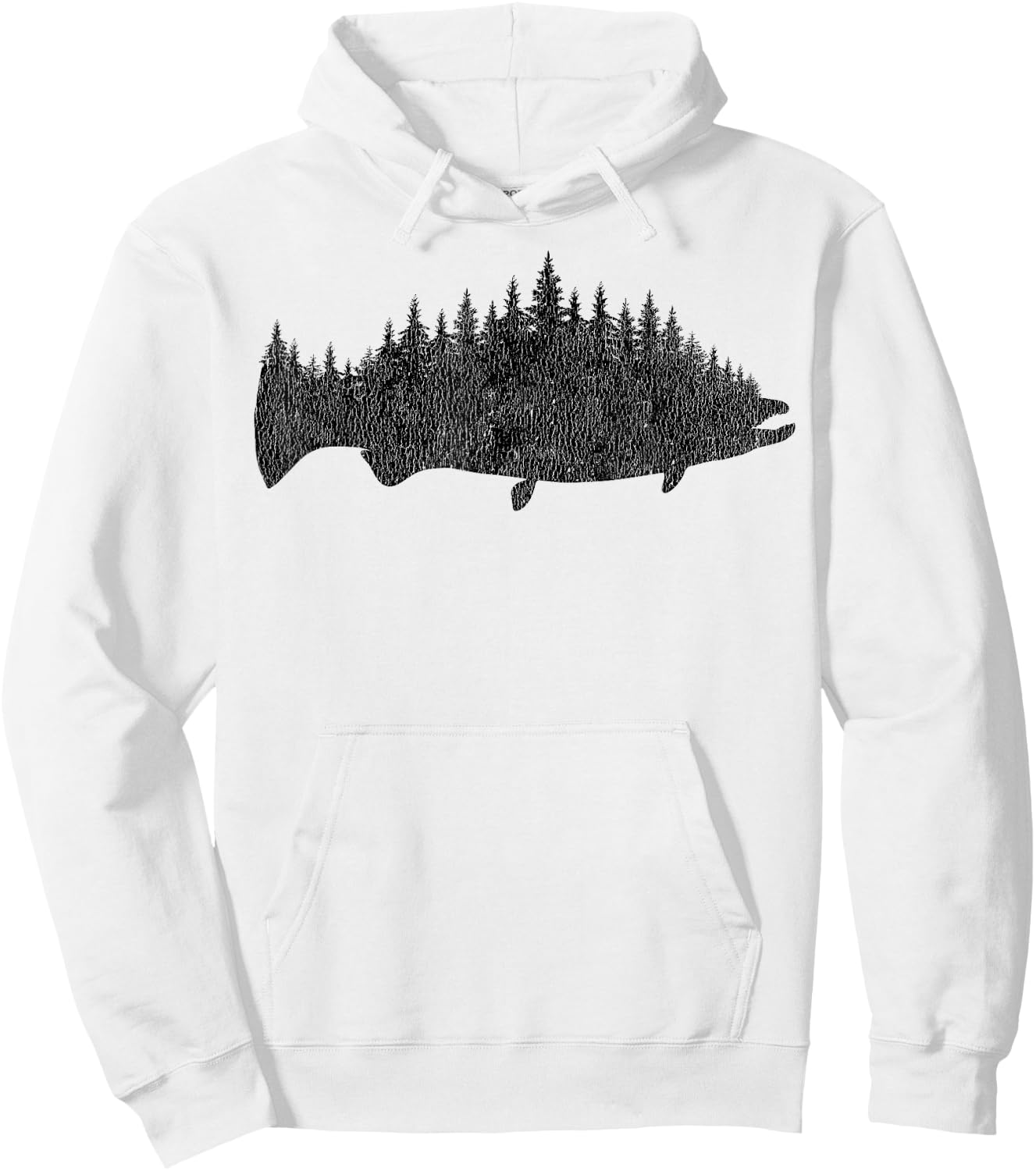 Salmon Fishing - King Salmon Fisherman Gift Hoodie - Hoodie | White