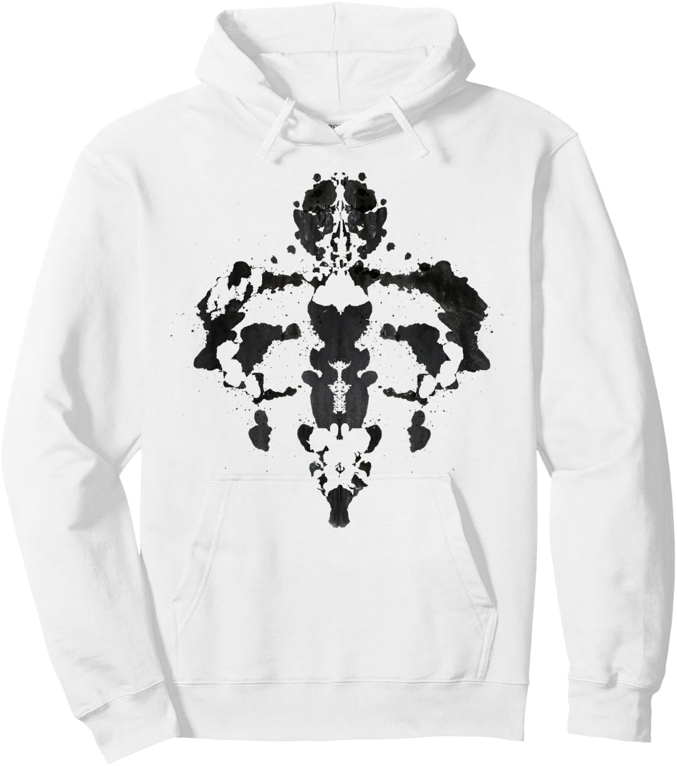 Rorschach Ink Blot Test T Shirt Cool Psychology Gift Hoodie - Hoodie | White