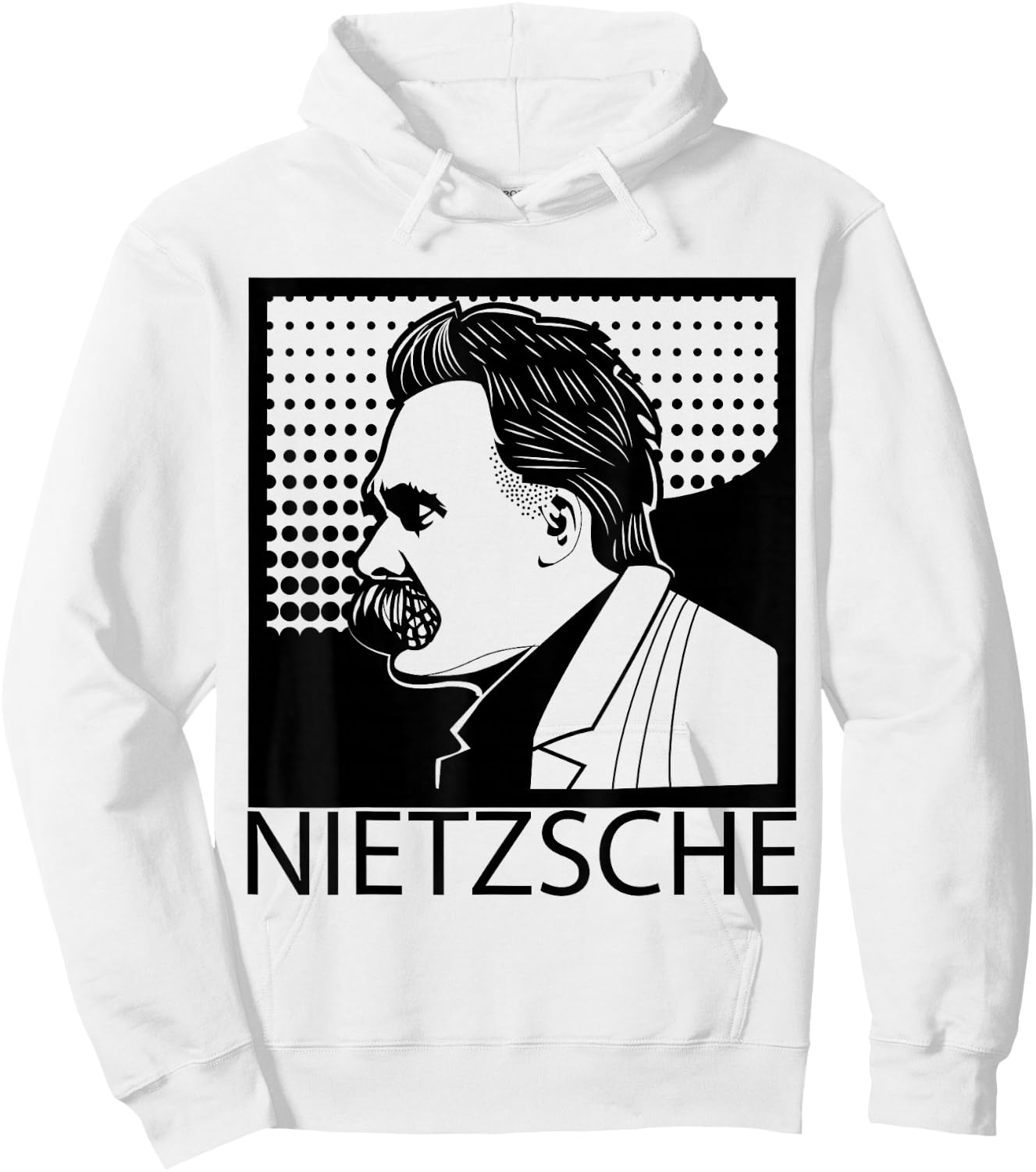 Friedrich Nietzsche Philosopher Philosophy Hoodie - Hoodie | White