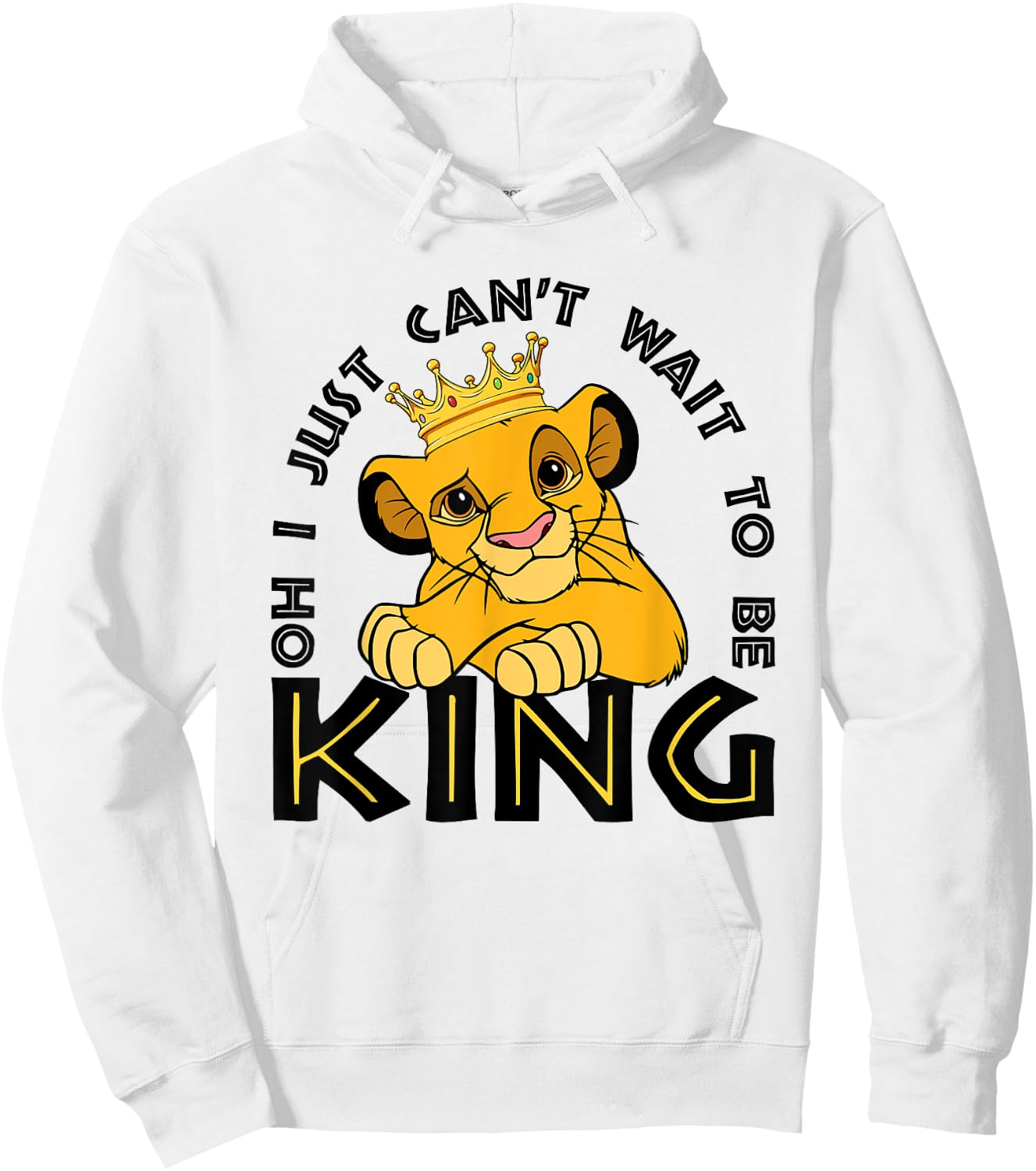 Oh I Just Can't Wait To Be King, Family Trip, Wild Trip Lion Hoodie - Hoodie | White