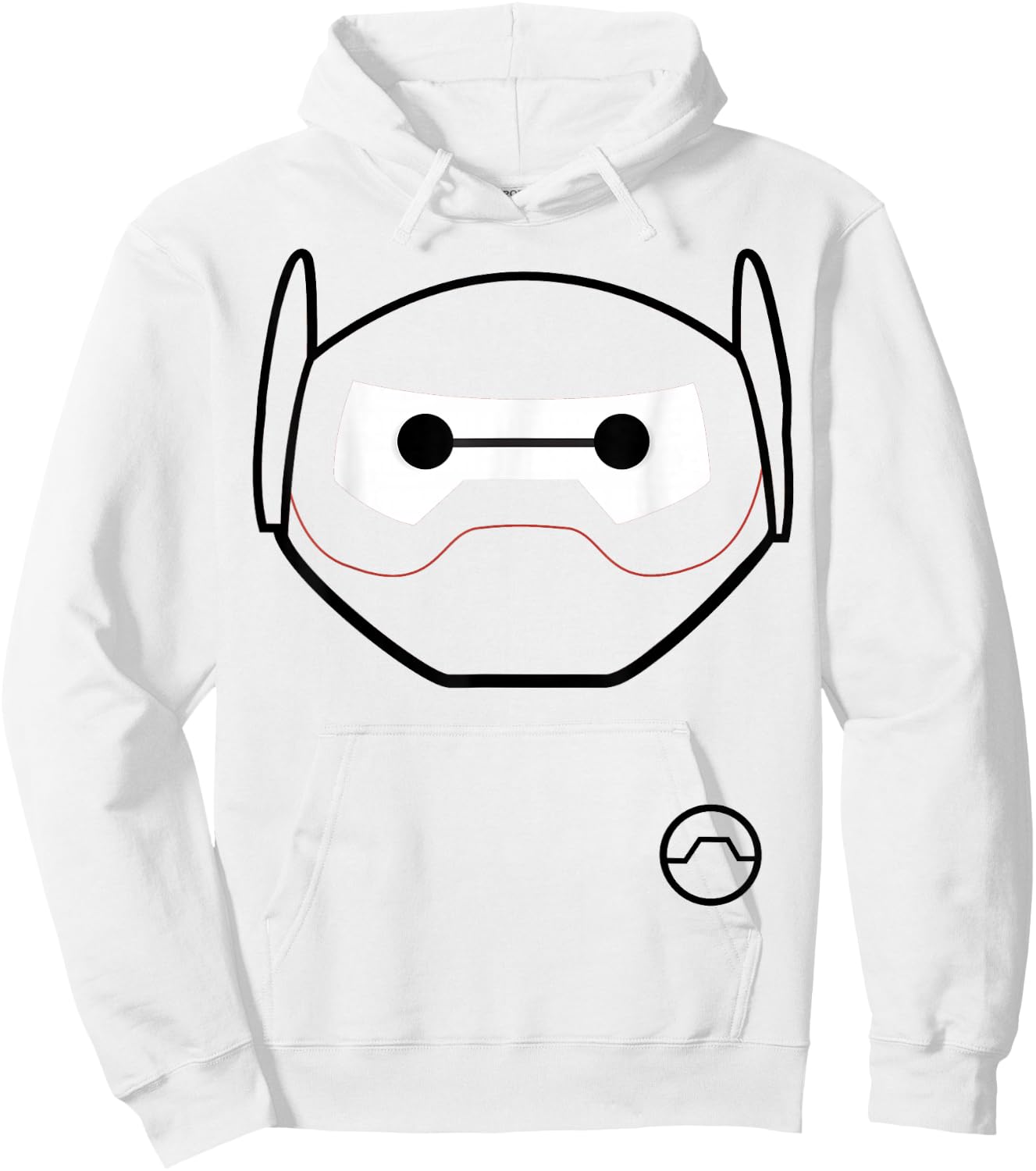 Disney Big Hero 6 Baymax Halloween Graphic Hoodie - Hoodie | White