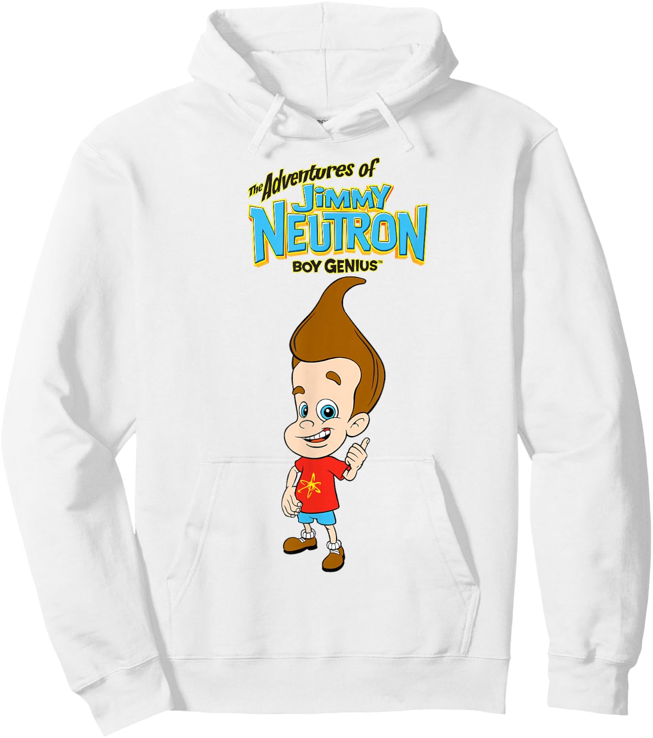 Nickelodeon The Adventures of Jimmy Neutron Hoodie - Hoodie | White