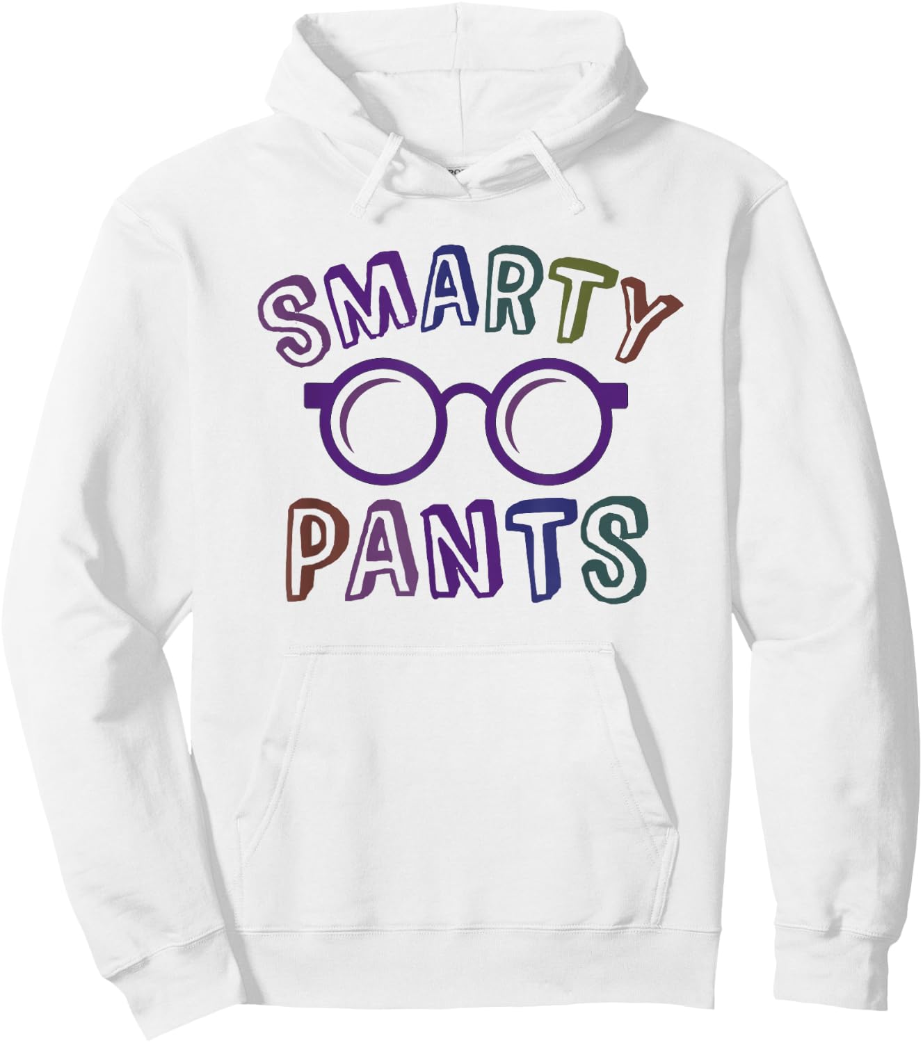 Funny Little Mr Miss SMARTY PANTS Graduation Alumni Teacher Hoodie - Hoodie | White