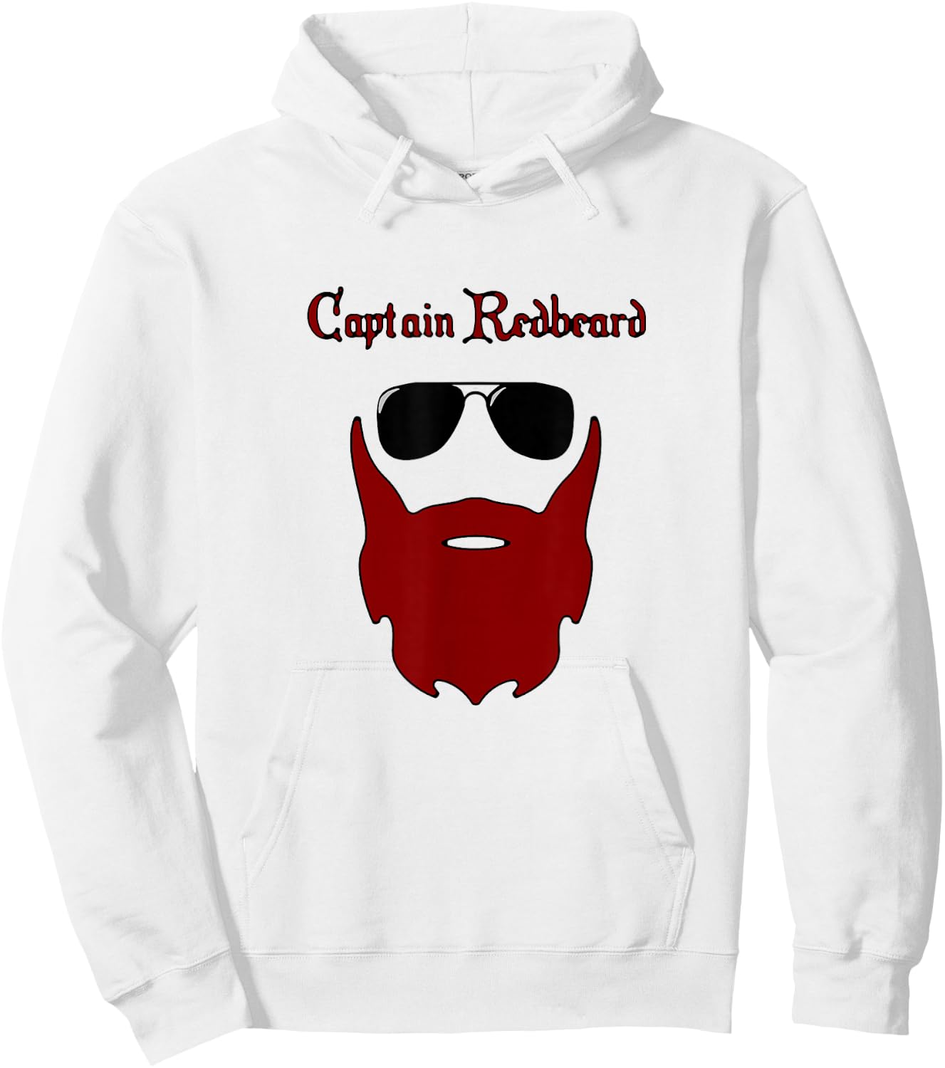 Captain Redbeard for Redhead Aviator Hoodie - Hoodie | White