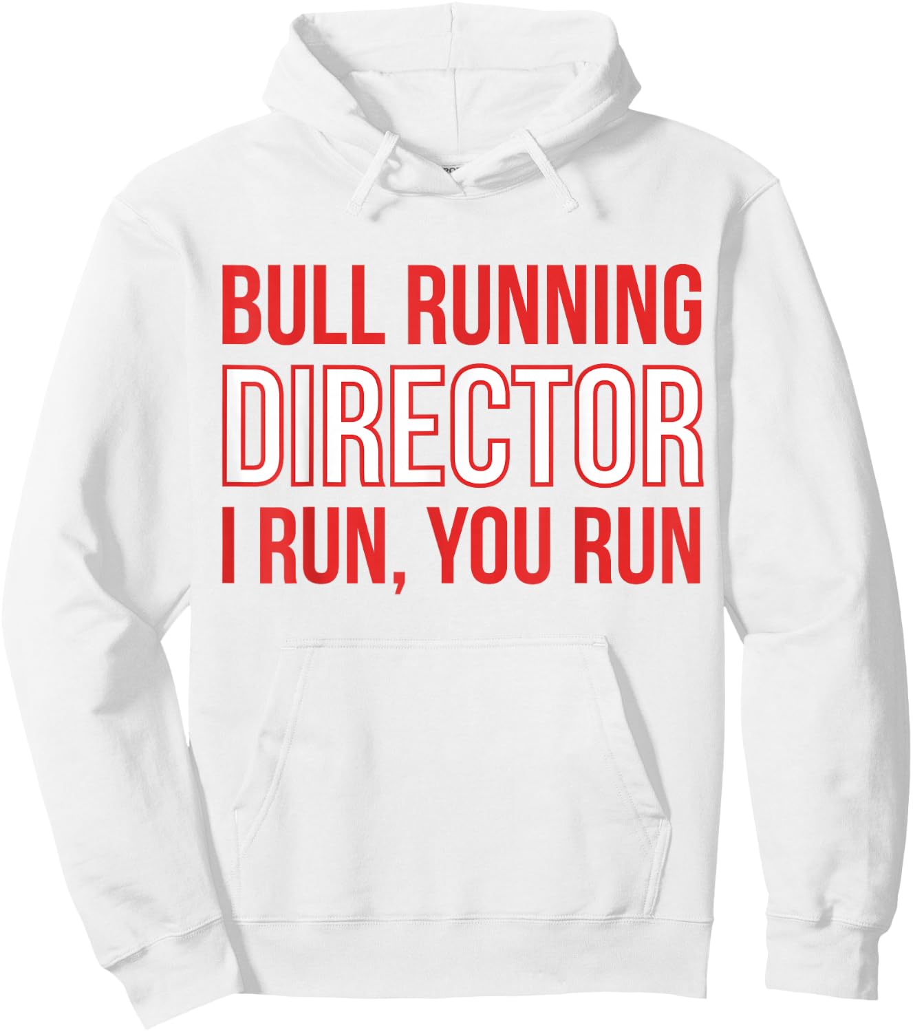 Running of the Bulls Shirt San Fermin Pamplona Runner Gift Hoodie - Hoodie | White