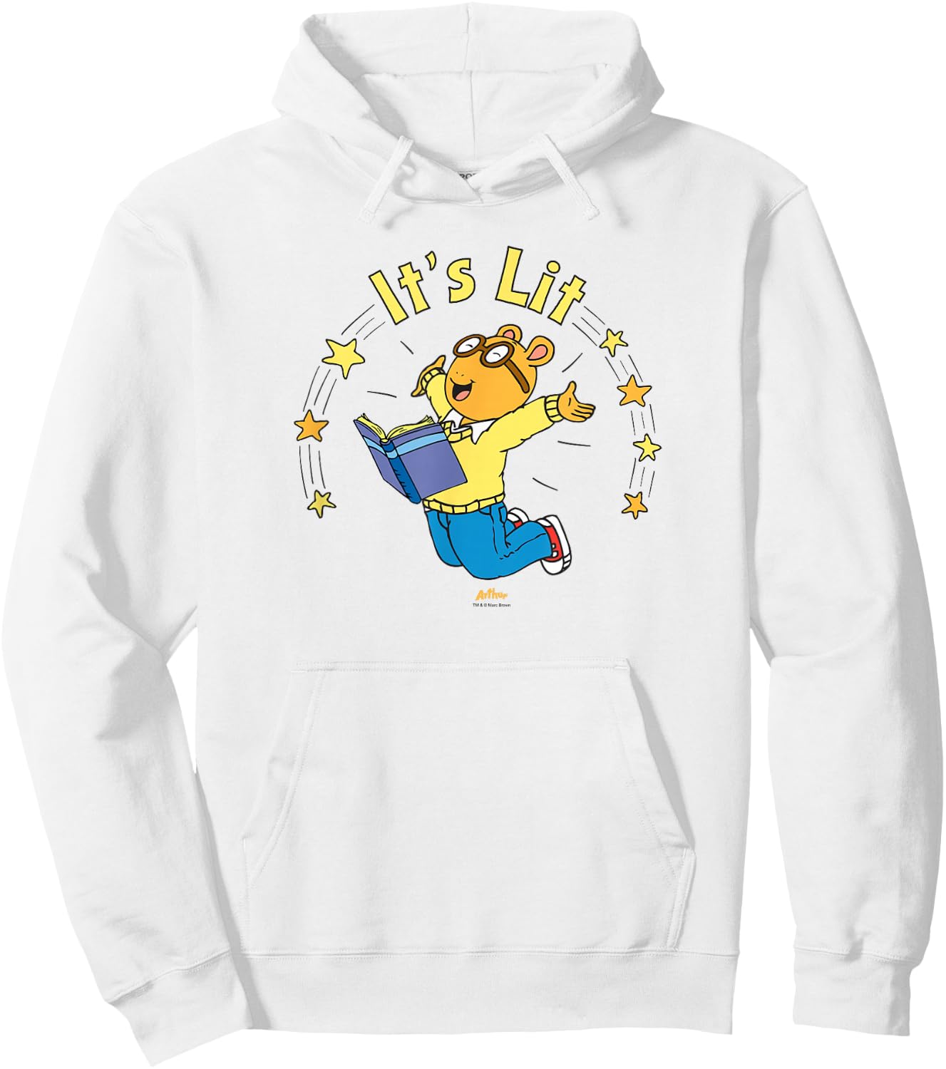 Arthur It's Lit Hoodie - Hoodie | White