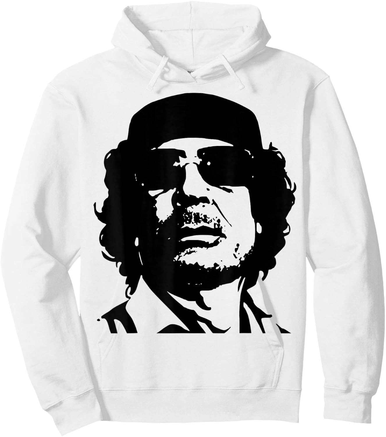 Muammar Gaddafi I Love Libya Hoodie - Hoodie | White
