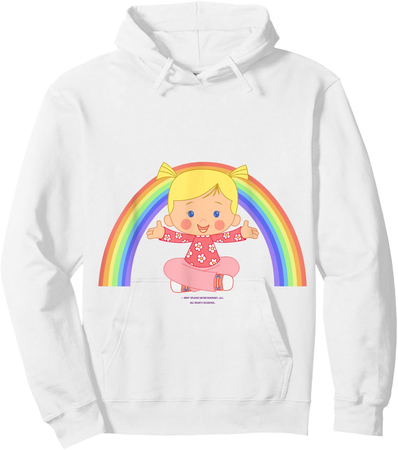 Chloe's Closet: Rainbow Hoodie - Hoodie | White