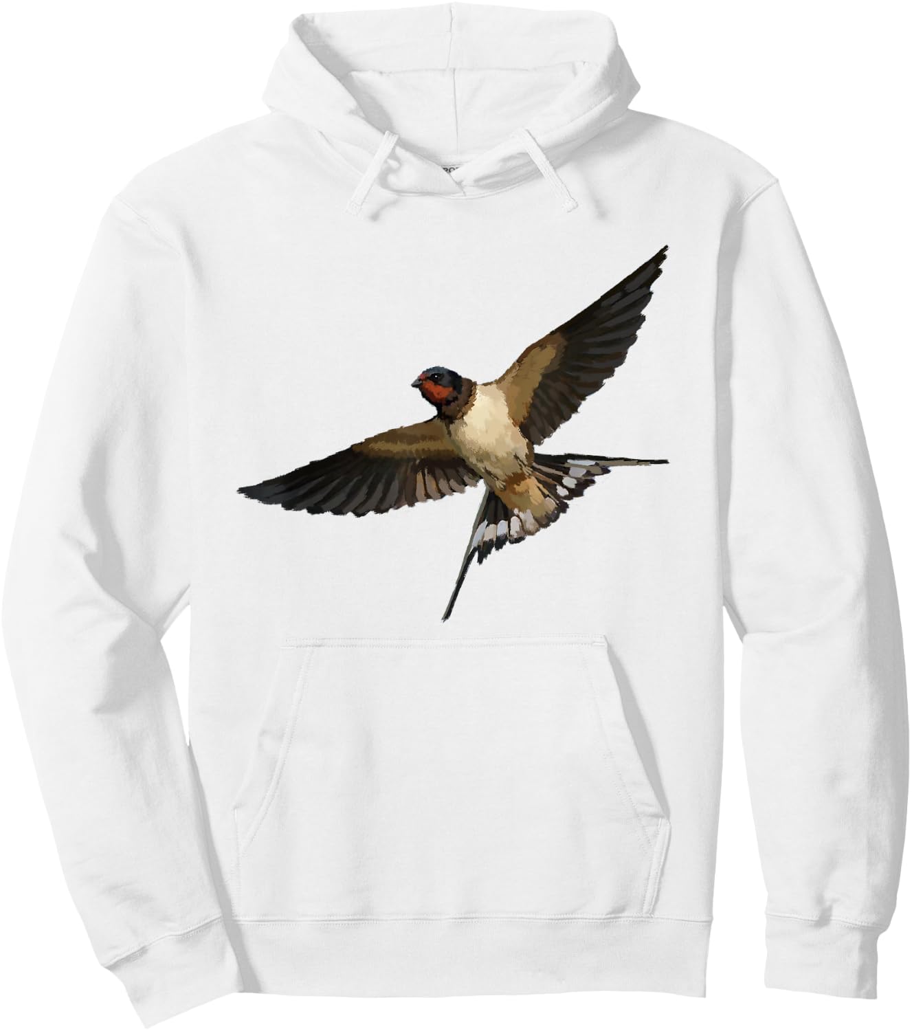 Barn Swallow Bird T Shirt Hoodie - Hoodie | White