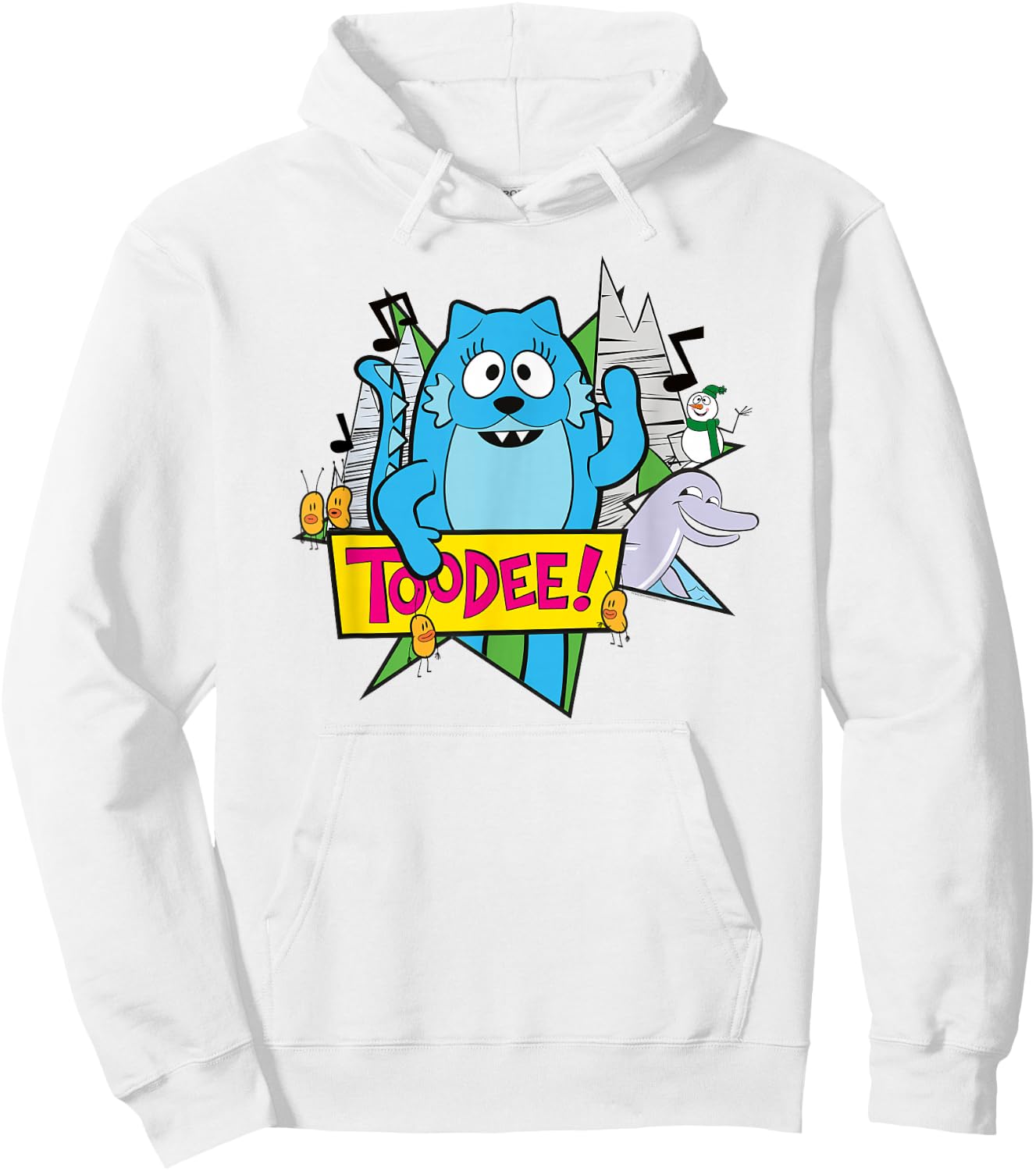 Yo Gabba Gabba - Classic Toodee 01 Hoodie - Hoodie | White