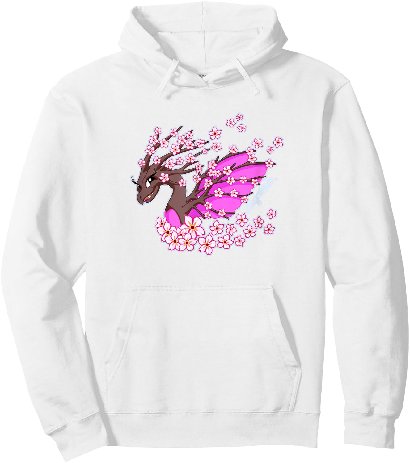 DragonVale: Sakura Dragon Hoodie - Hoodie | White
