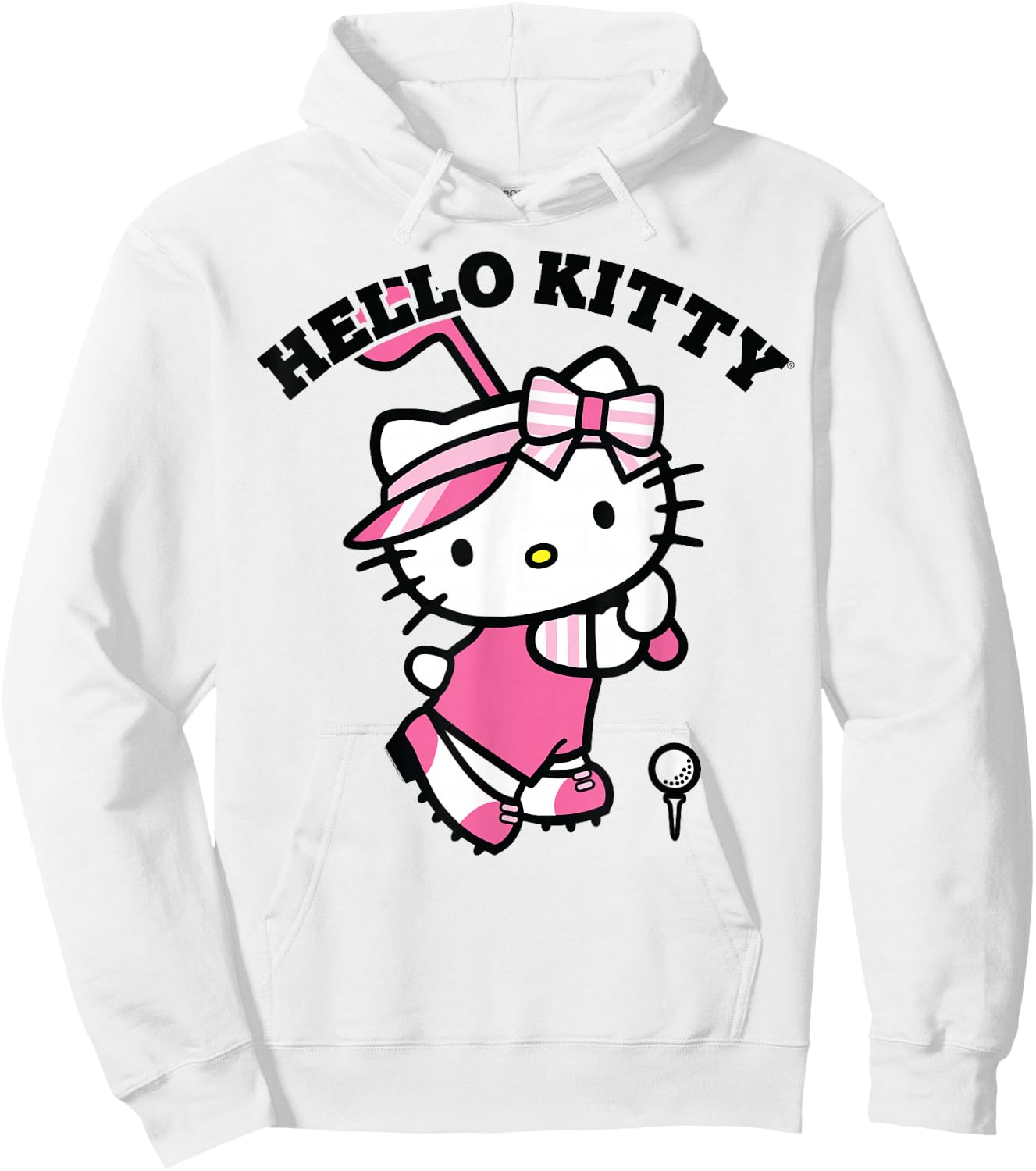 Hello Kitty Golf Hoodie - Hoodie | White