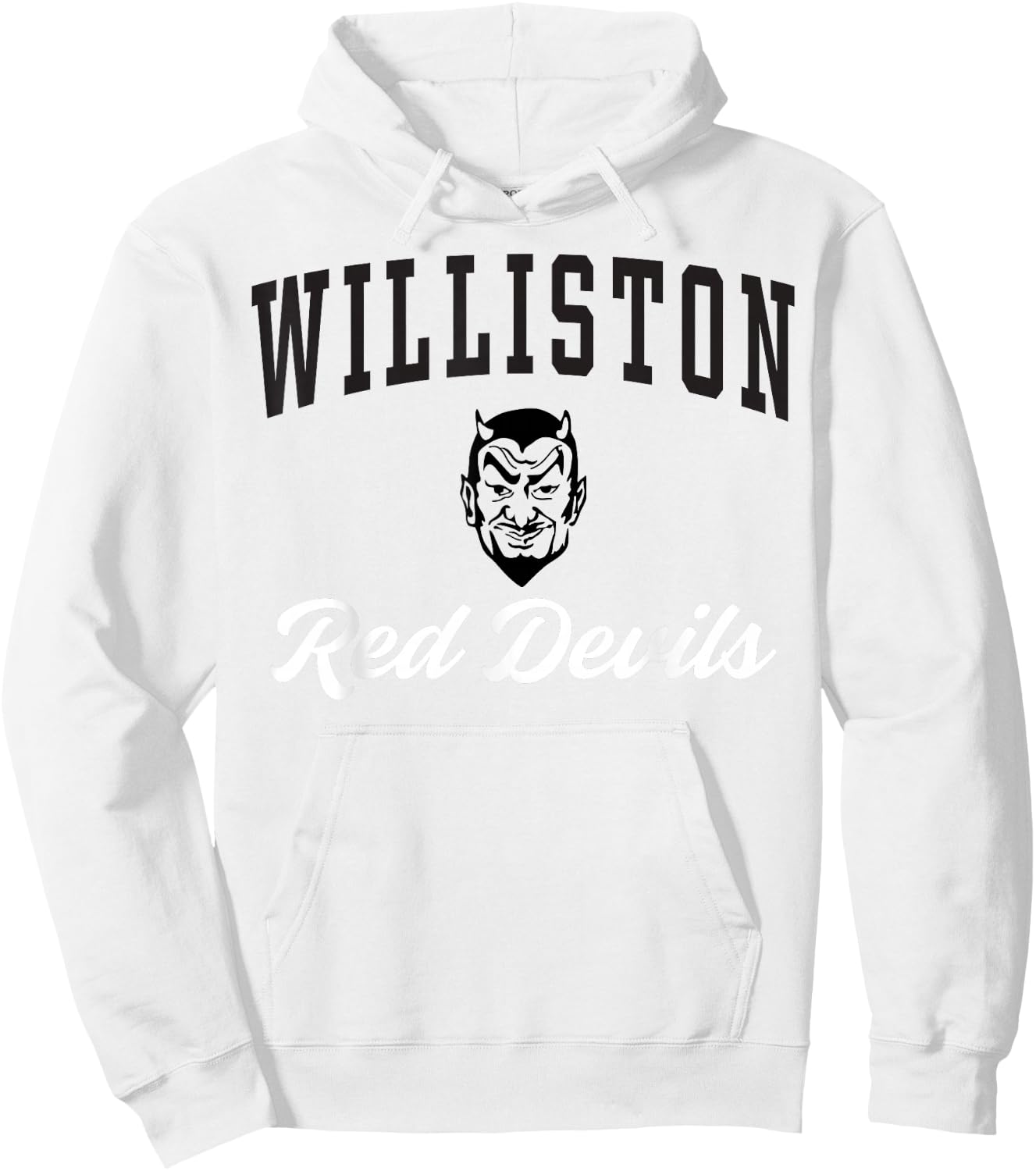 Williston High School Red Devils C3 Hoodie - Hoodie | White