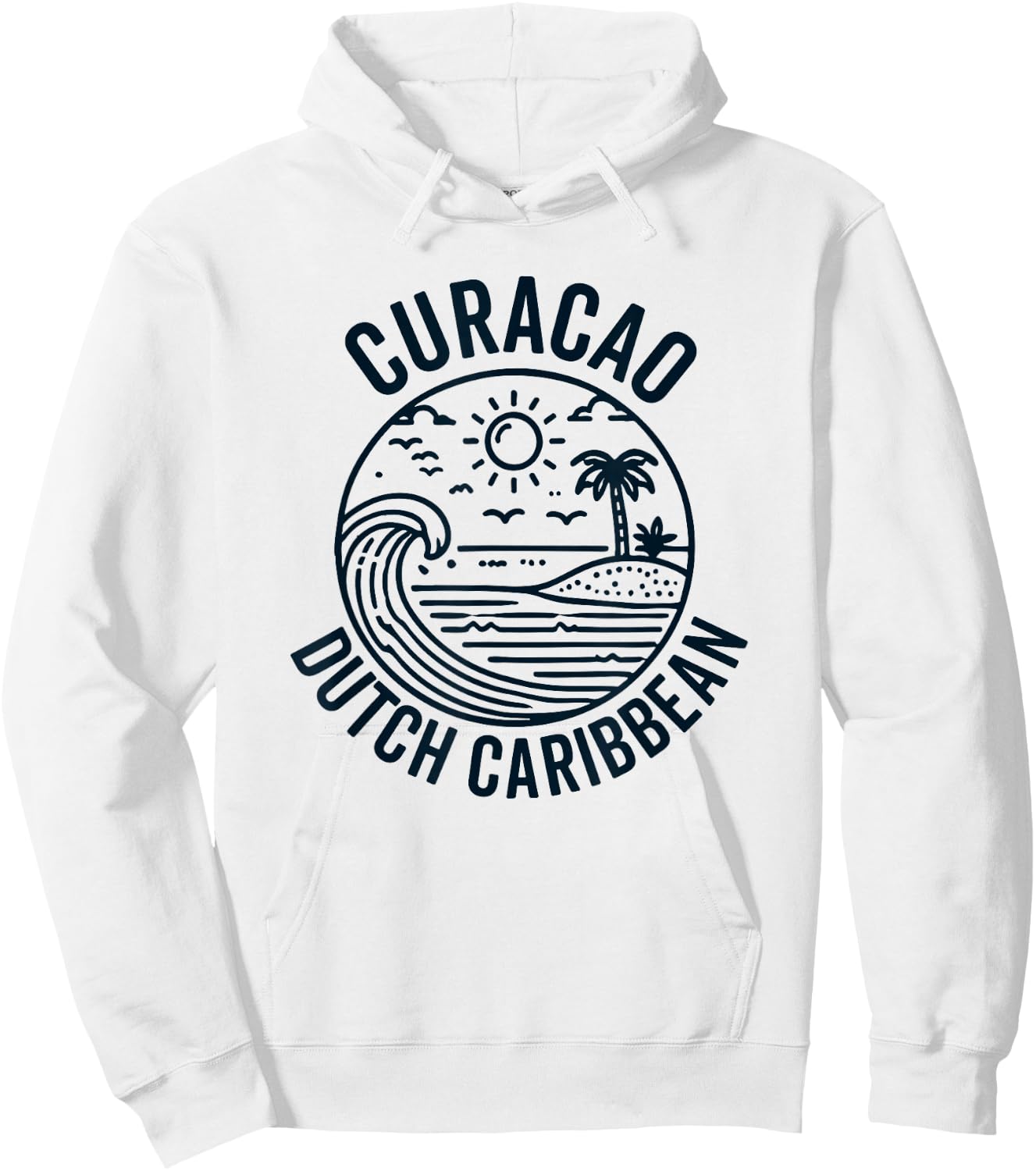 Curacao Caribbean Dutch Souvenir Vacation Reminder Men Women Hoodie - Hoodie | White