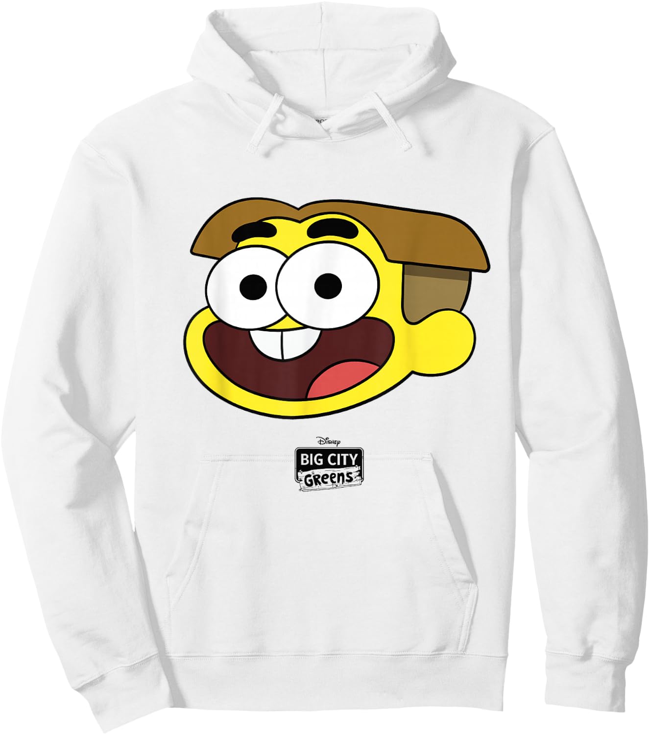 Disney Channel Big City Greens Cricket and Logo Hoodie - Hoodie | White