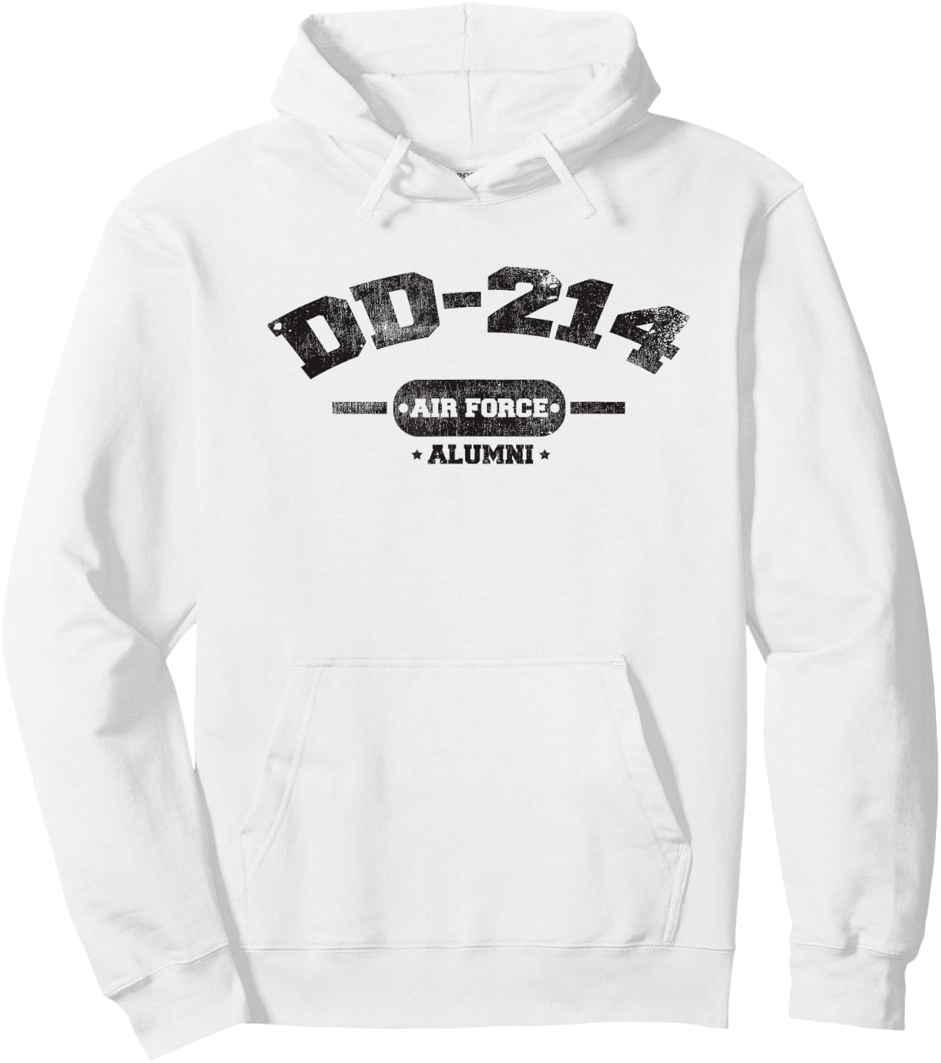 DD-214 Alumni US Air Force Military Retirement Shirt Hoodie - Hoodie | White