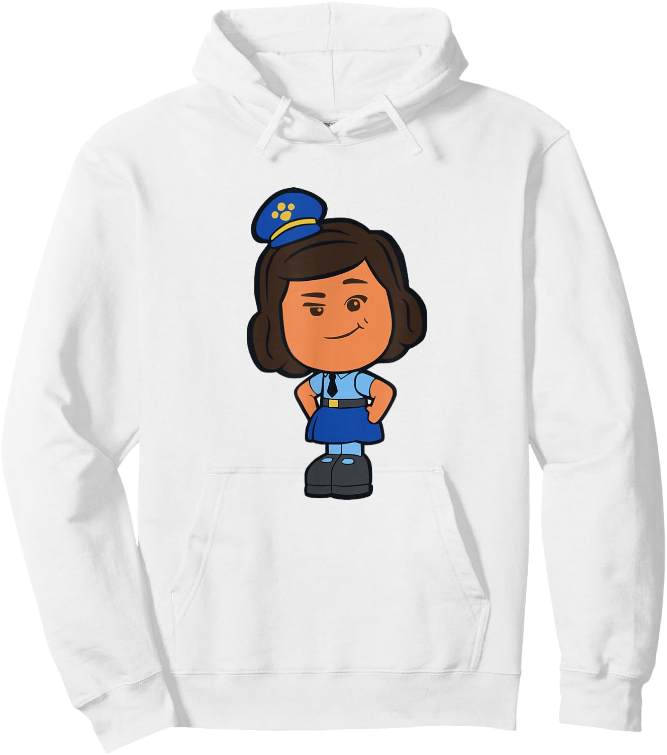 Disney Pixar Toy Story 4 Officer Giggle McDimples Hoodie - Hoodie | White