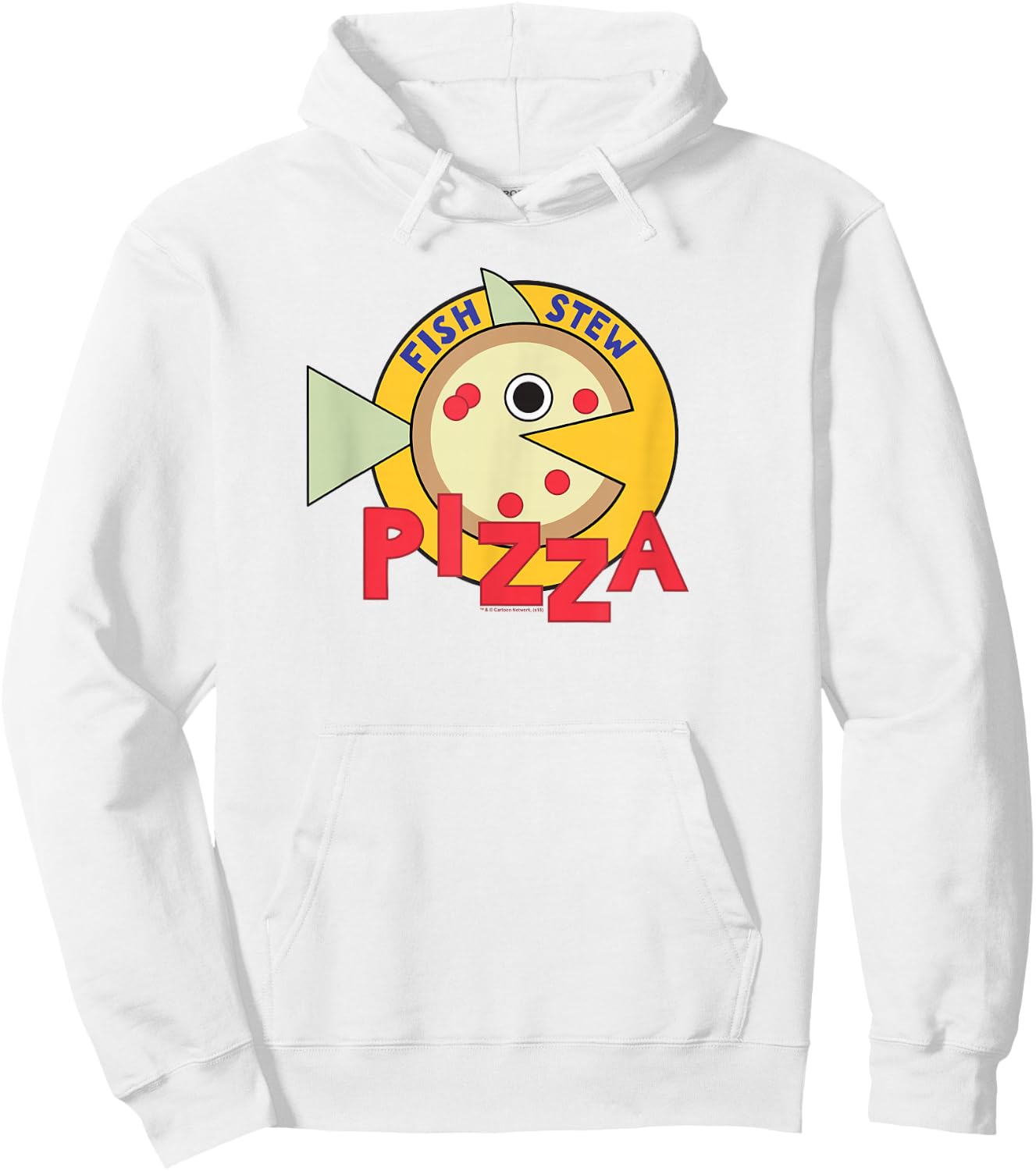 Steven Universe Fish Stew Pizza Hoodie - Hoodie | White