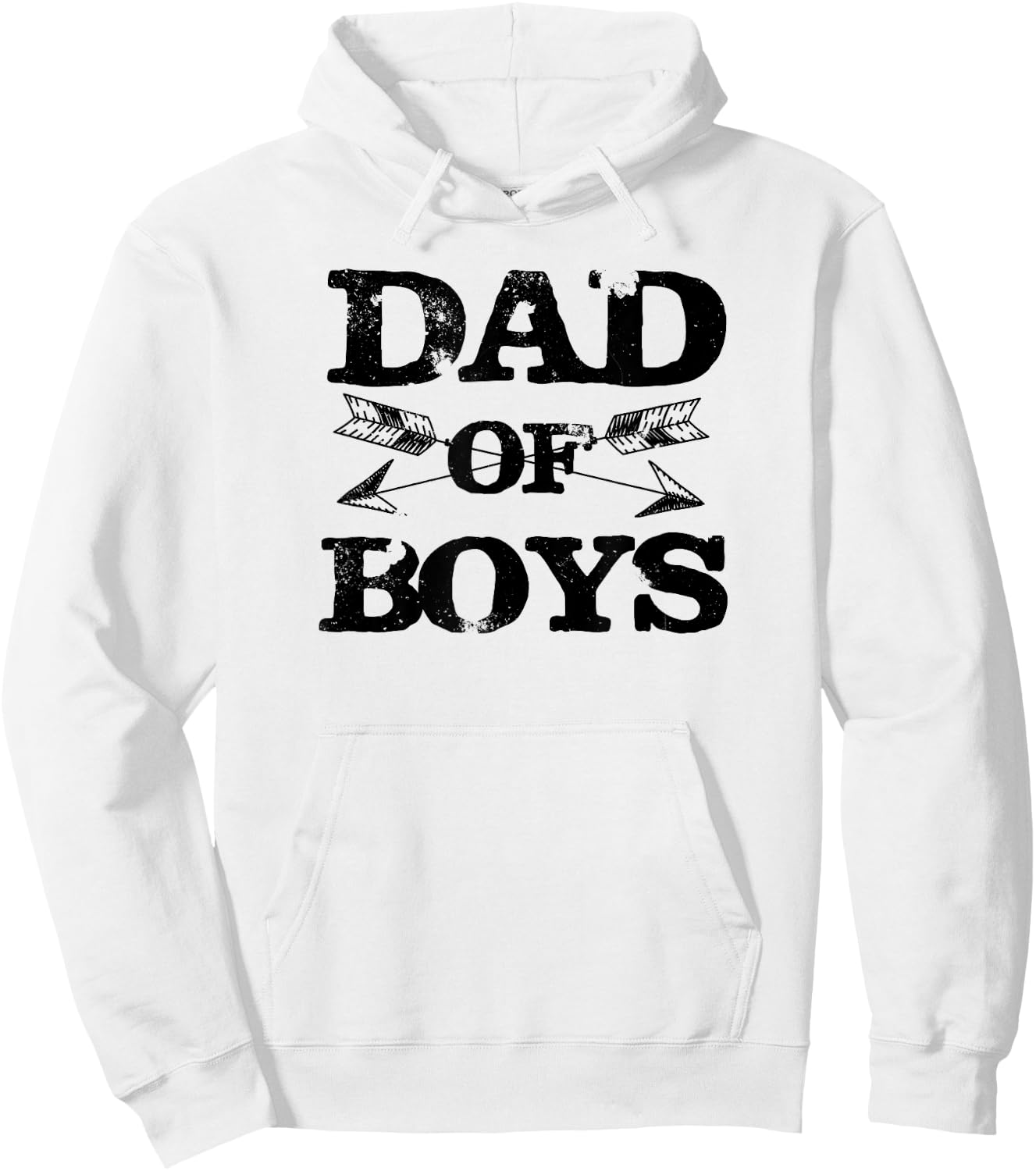 Dad Of Boys Cool Funny Daddy Fathers Day Gift Dads Men Hoodie - Hoodie | White
