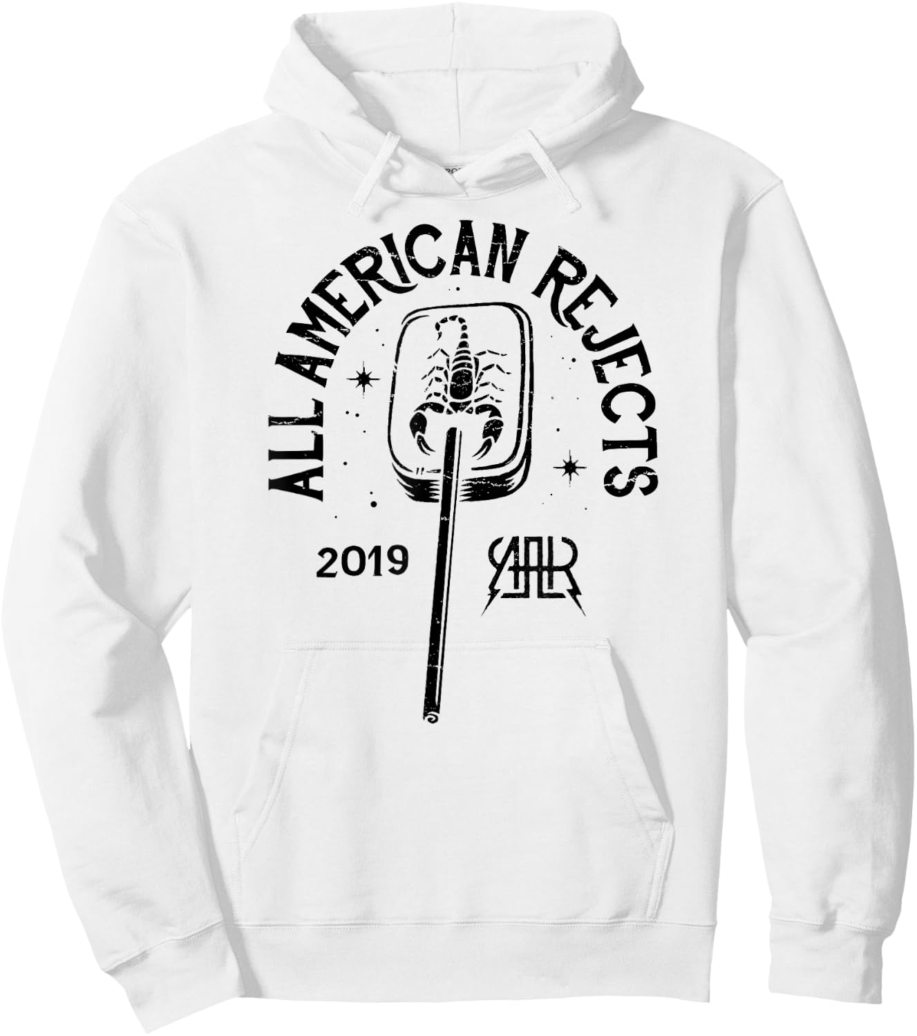 All American Rejects - Scorpion - Official Merchandise Hoodie - Hoodie | White