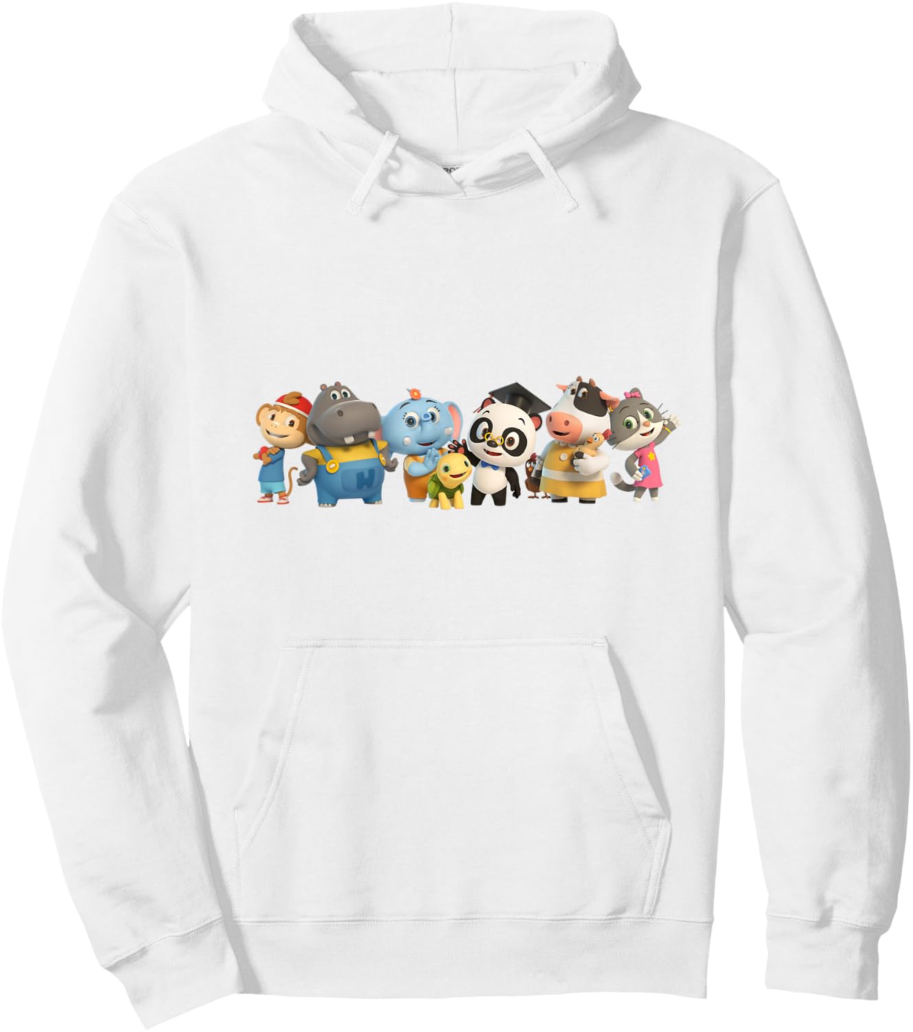 Dr. Panda & Friends Official Hoodie - Hoodie | White