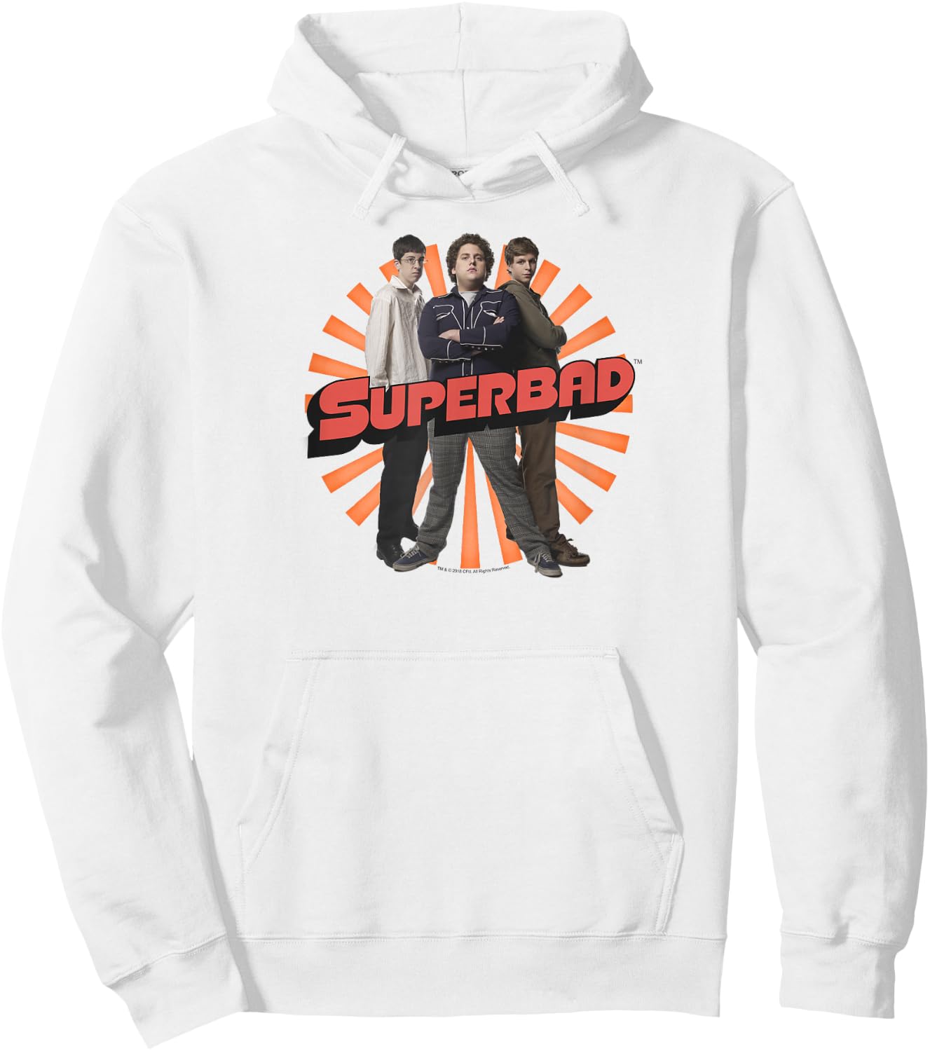 Superbad Group Vintage Sunburst Hoodie - Hoodie | White