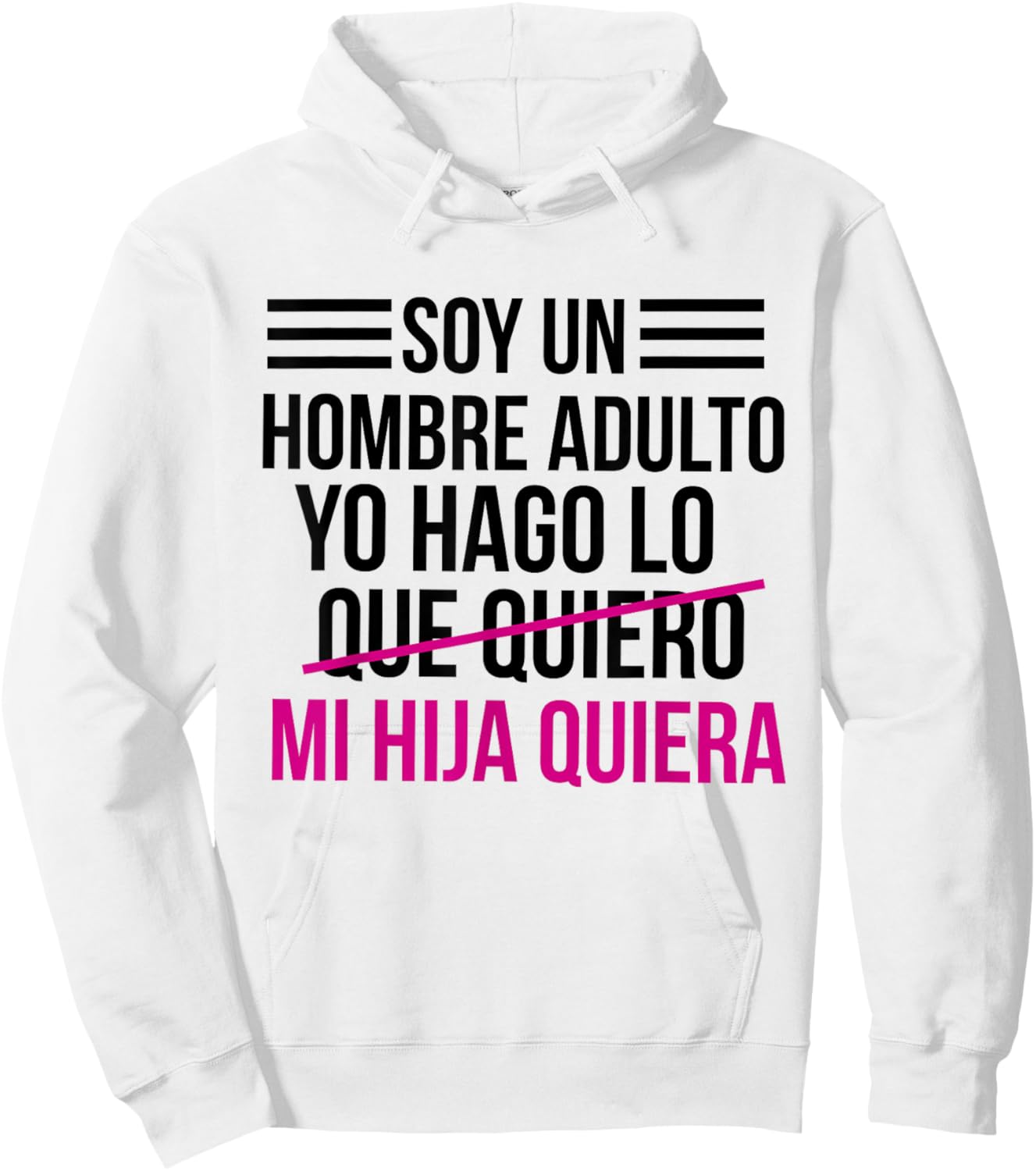 Dia Del Padre Regalo para Papa En Espanol Frase Chistosa Hoodie - Hoodie | White