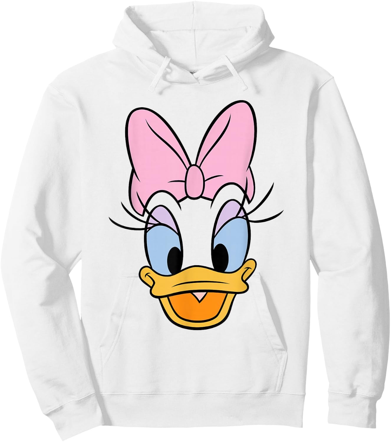 Disney Daisy Duck Big Face Hoodie - Hoodie | White
