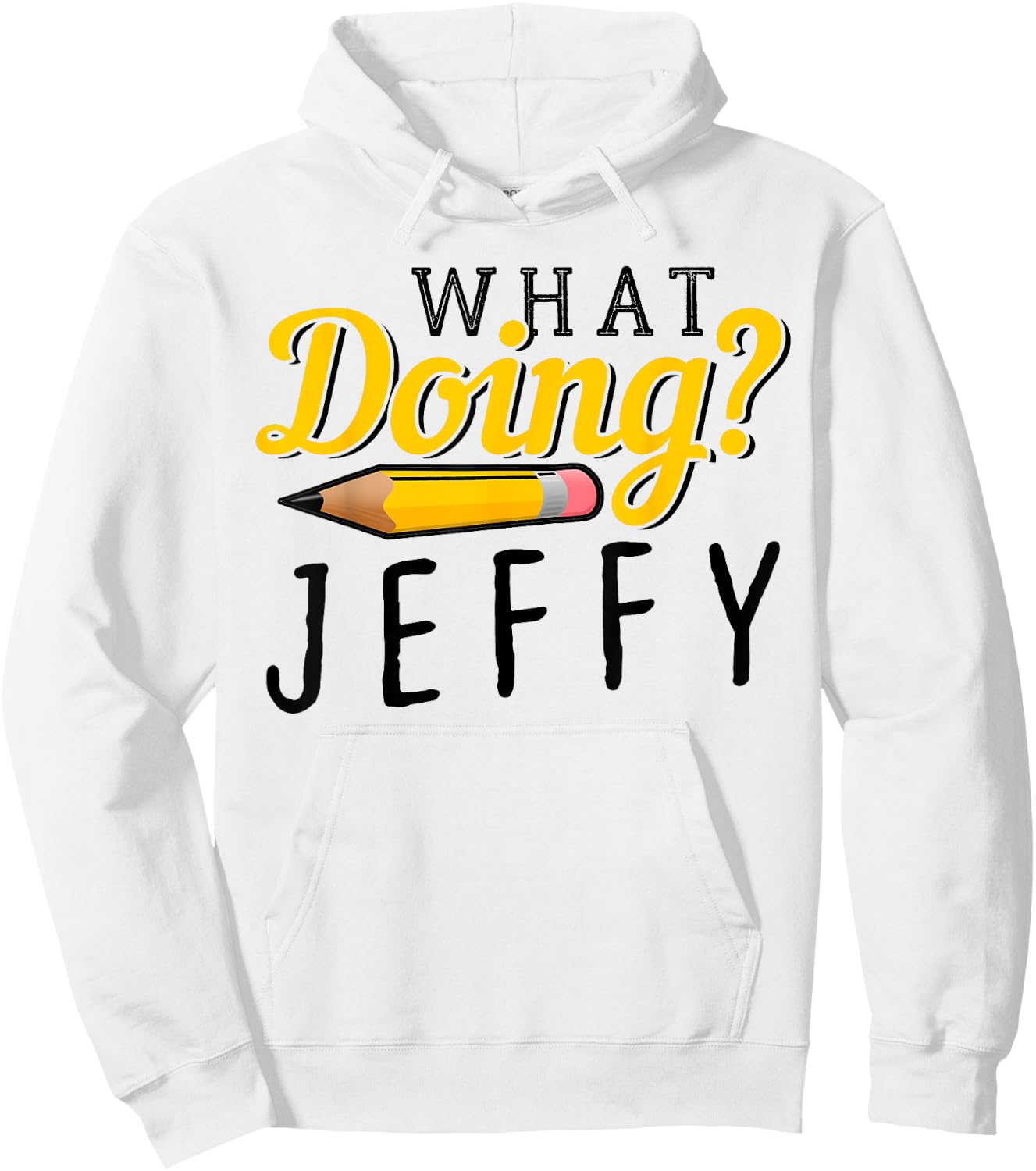 Cool, What do You Make? Jeffy Funny , Women, Children Hoodie - Hoodie | White