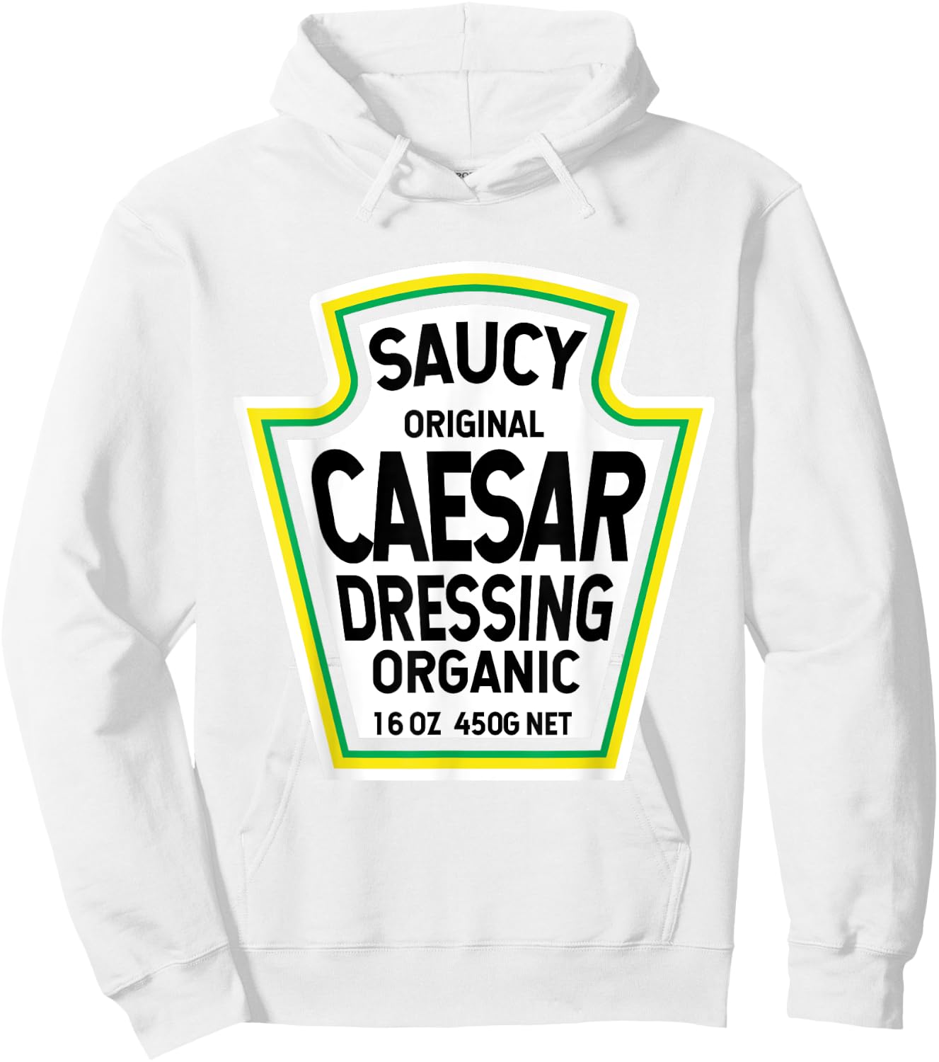 Caesar Dressing Salad Easy Halloween Costume Matching Group Hoodie - Hoodie | White