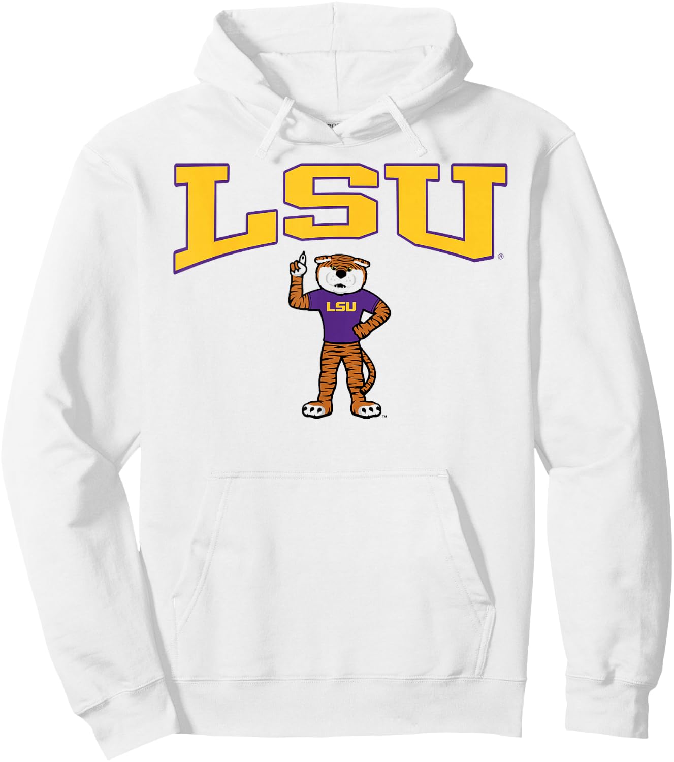 LSU Tigers Mike White Officially Licensed Hoodie - Hoodie | White