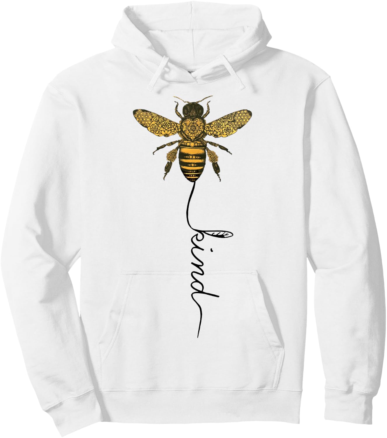 Cool Bee Kind Be Kind T Shirt Gift Men Hoodie - Hoodie | White