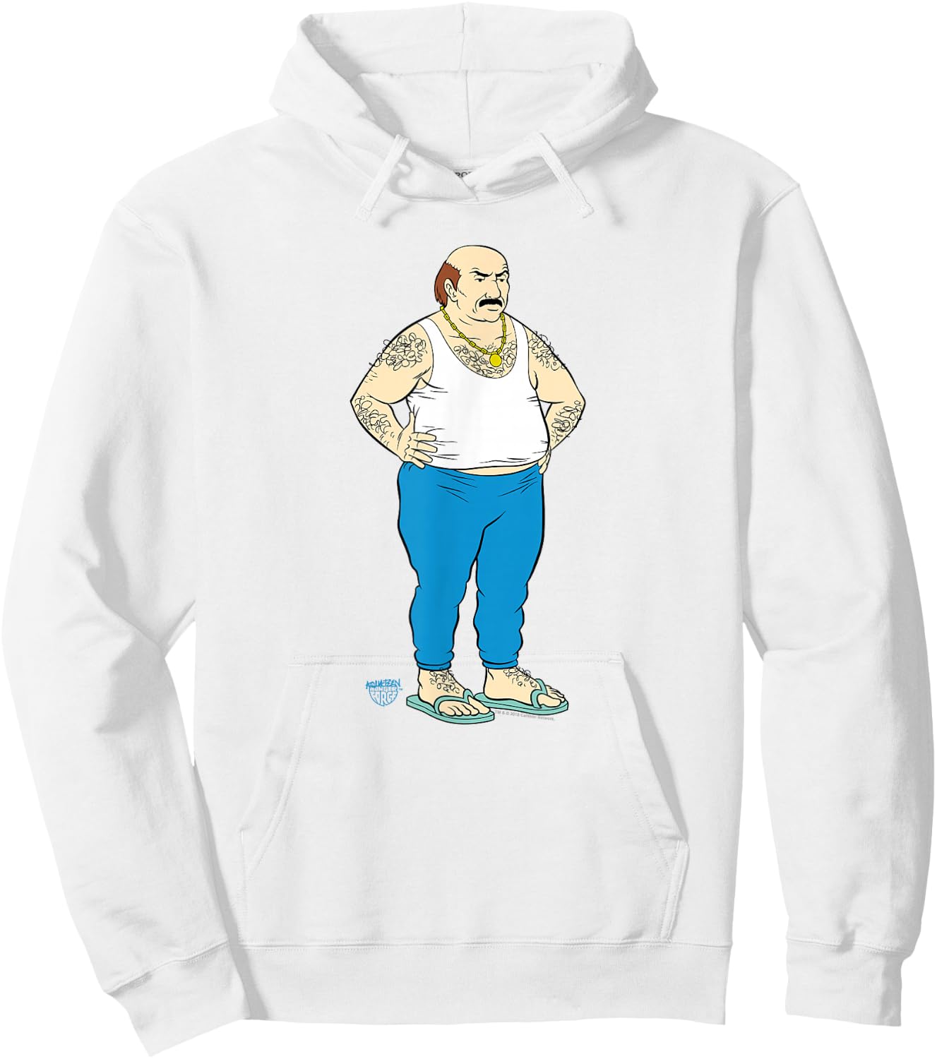 Aqua Teen Hunger Force Carl Small Hoodie - Hoodie | White