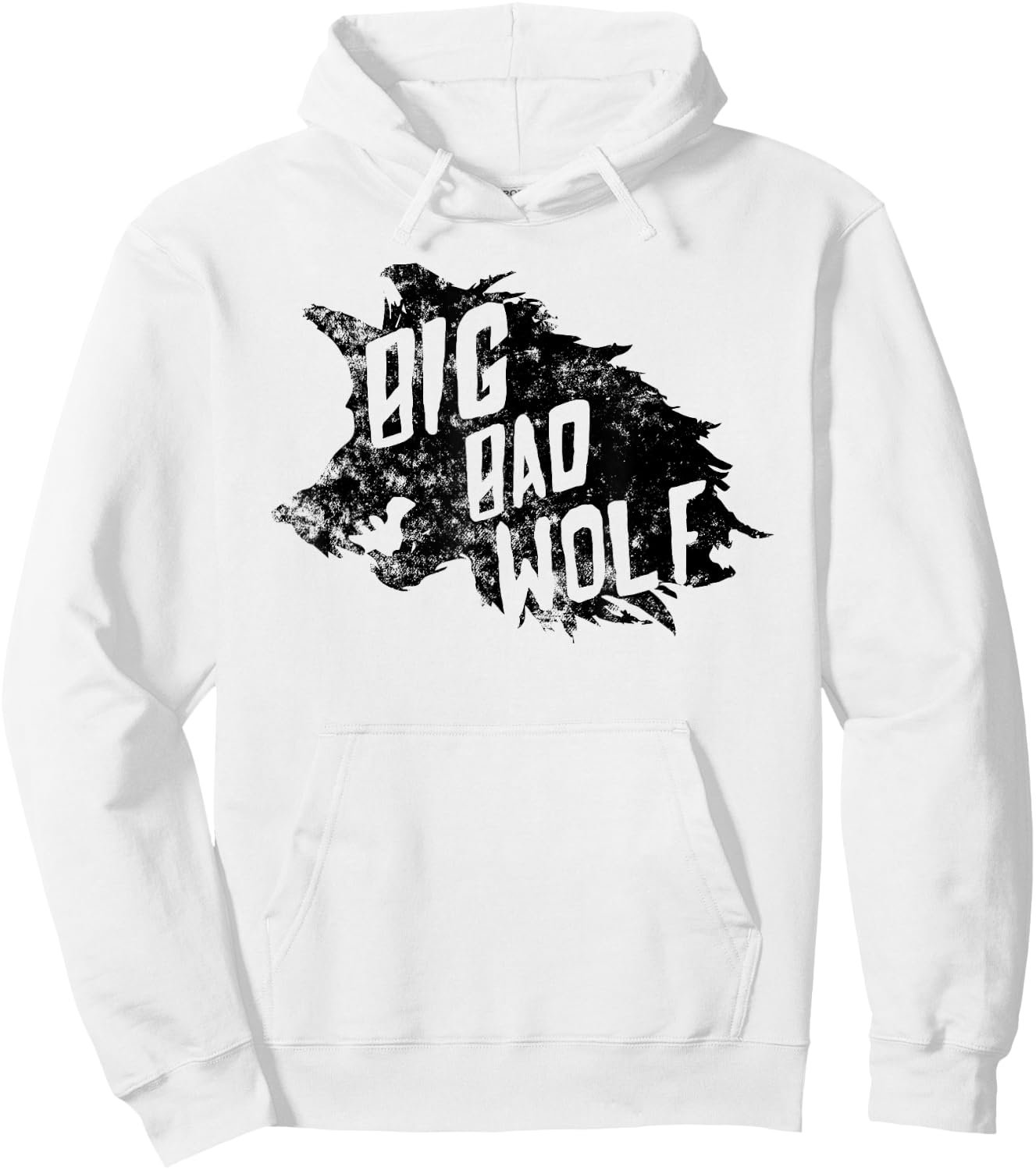 Big Bad Wolf Halloween Costume Hoodie - Hoodie | White
