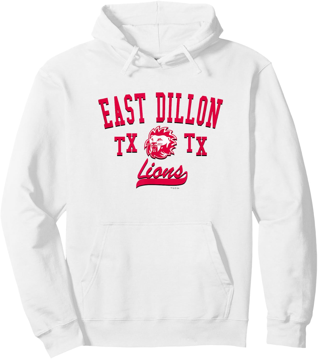 Friday Night Lights East Dillon TX Hoodie - Hoodie | White