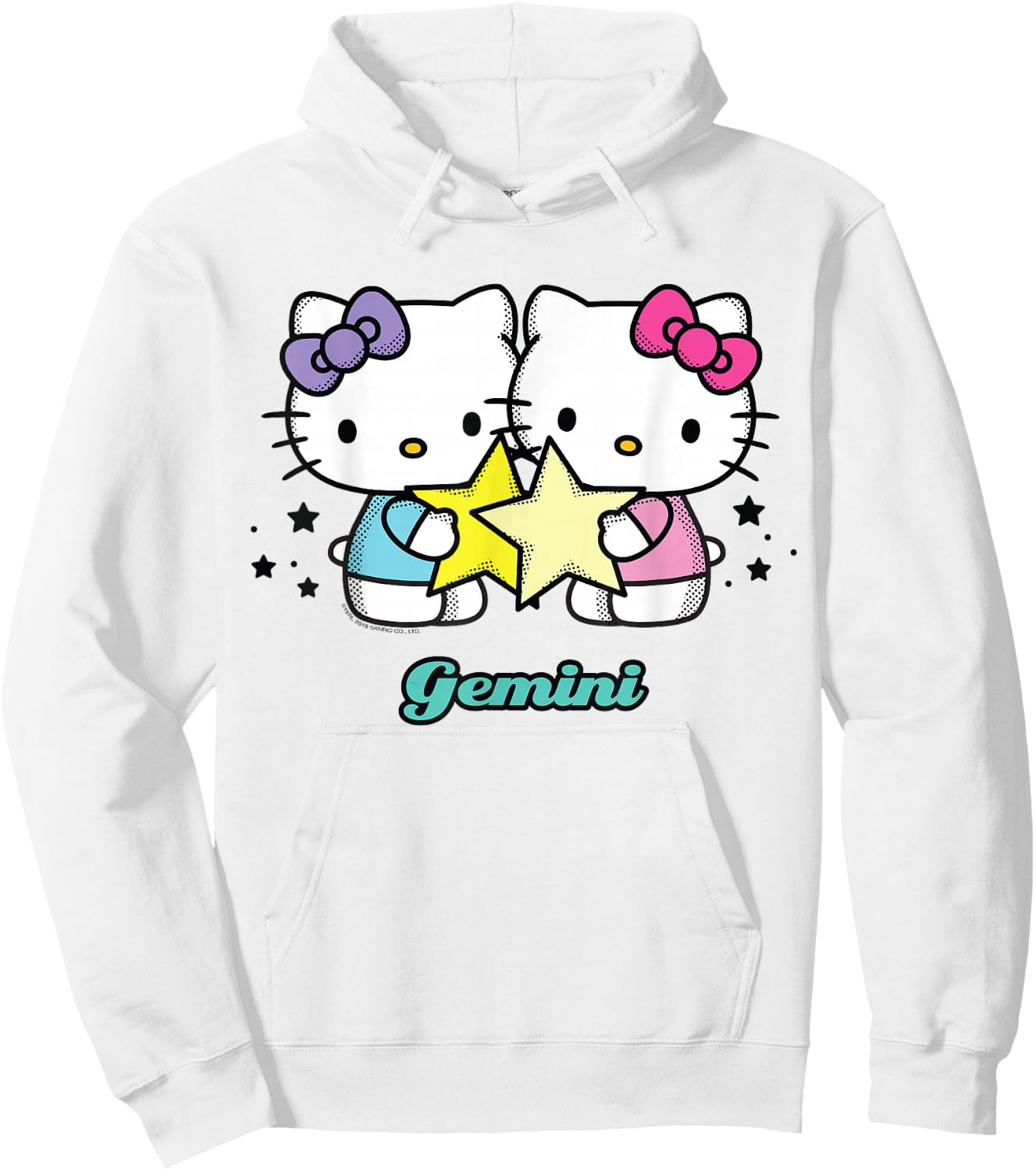 Hello Kitty Zodiac Gemini Shirt Hoodie - Hoodie | White