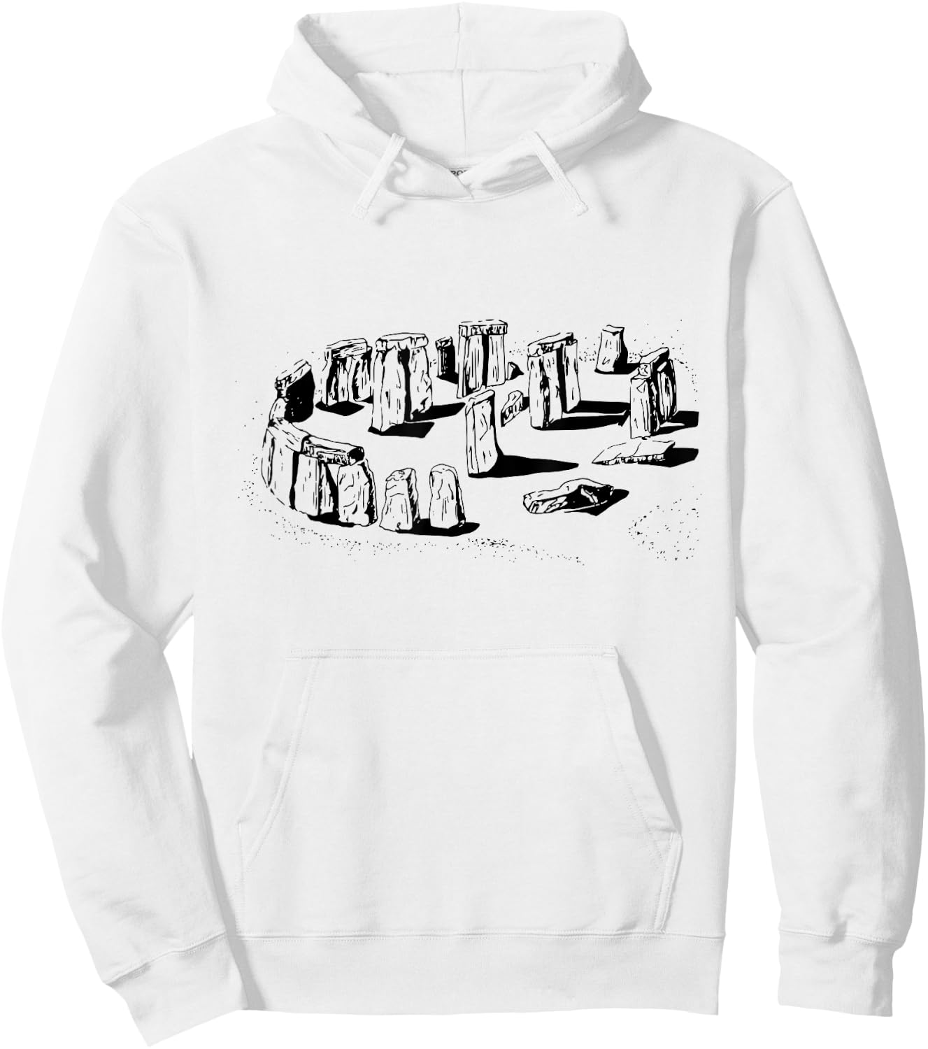 Stonehenge Irish Vacation Souvenir World Wonder Hoodie - Hoodie | White