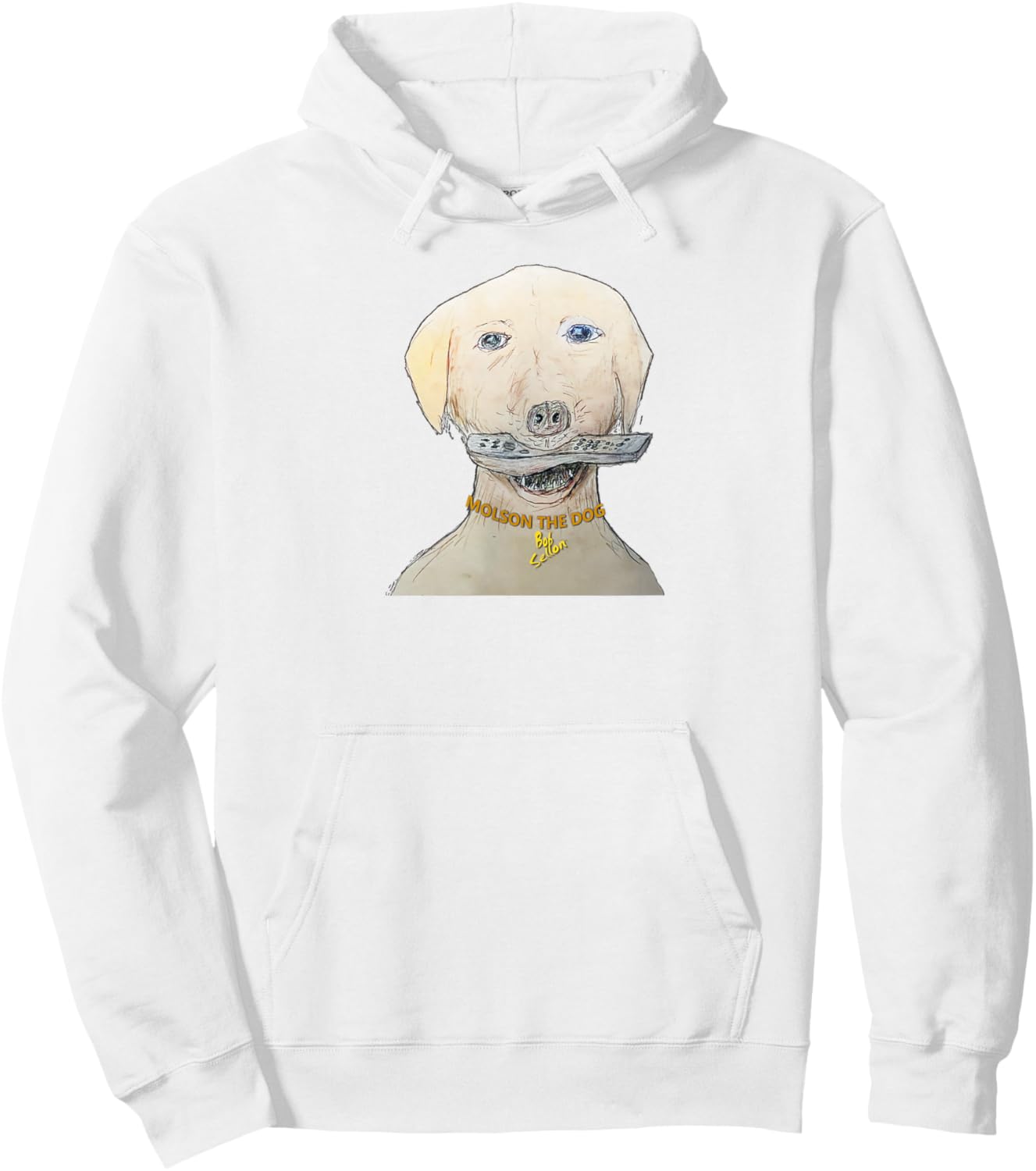 Molson The Dog Hoodie - Hoodie | White