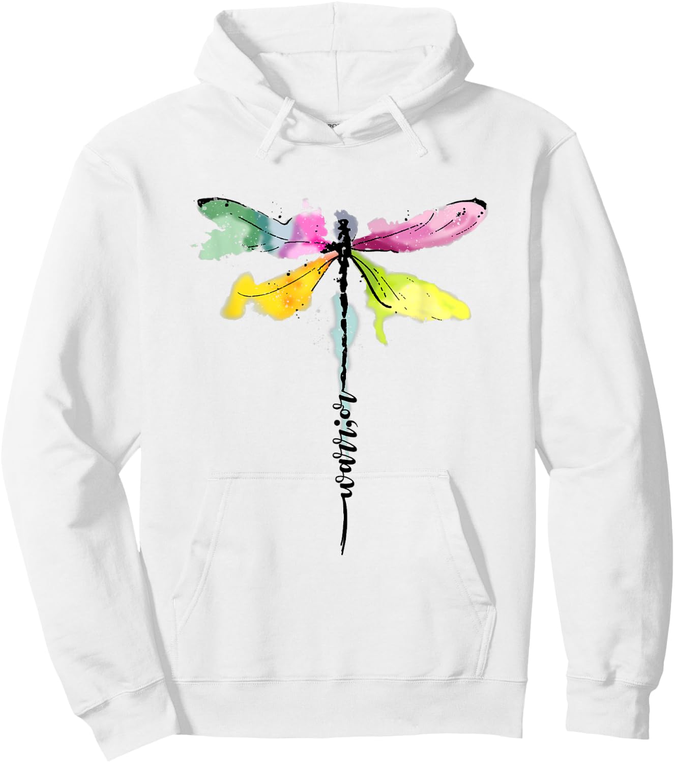 Dragonfly Warrior Semicolon Suicide Prevention Awareness Hoodie - Hoodie | White